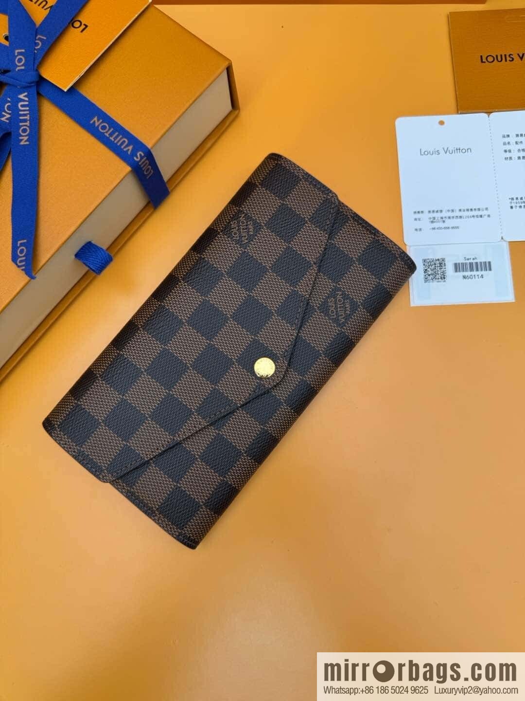 LV N60114 Sarah Wallet [Official Full Chip Version]