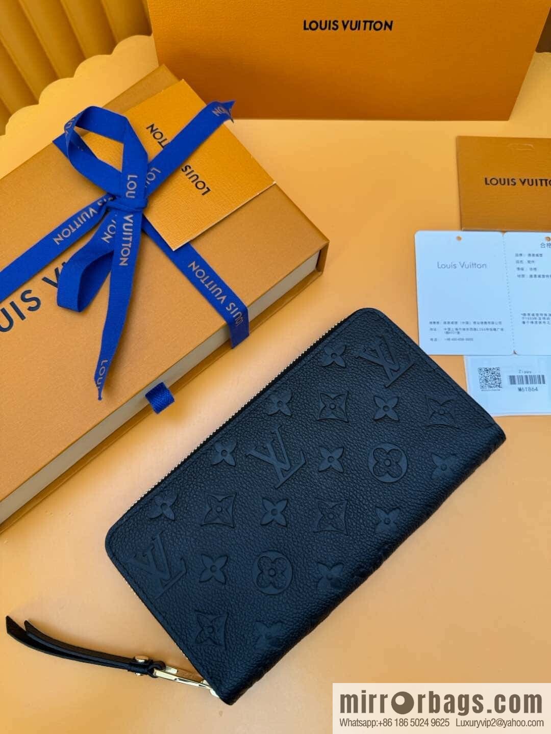 LV M61864 Classic Wallet [Official Full Chip Edition]