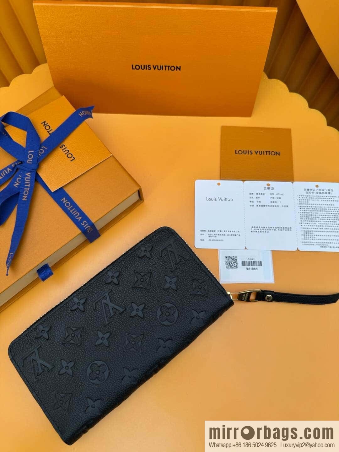 LV M61864 Classic Wallet [Official Full Chip Edition]