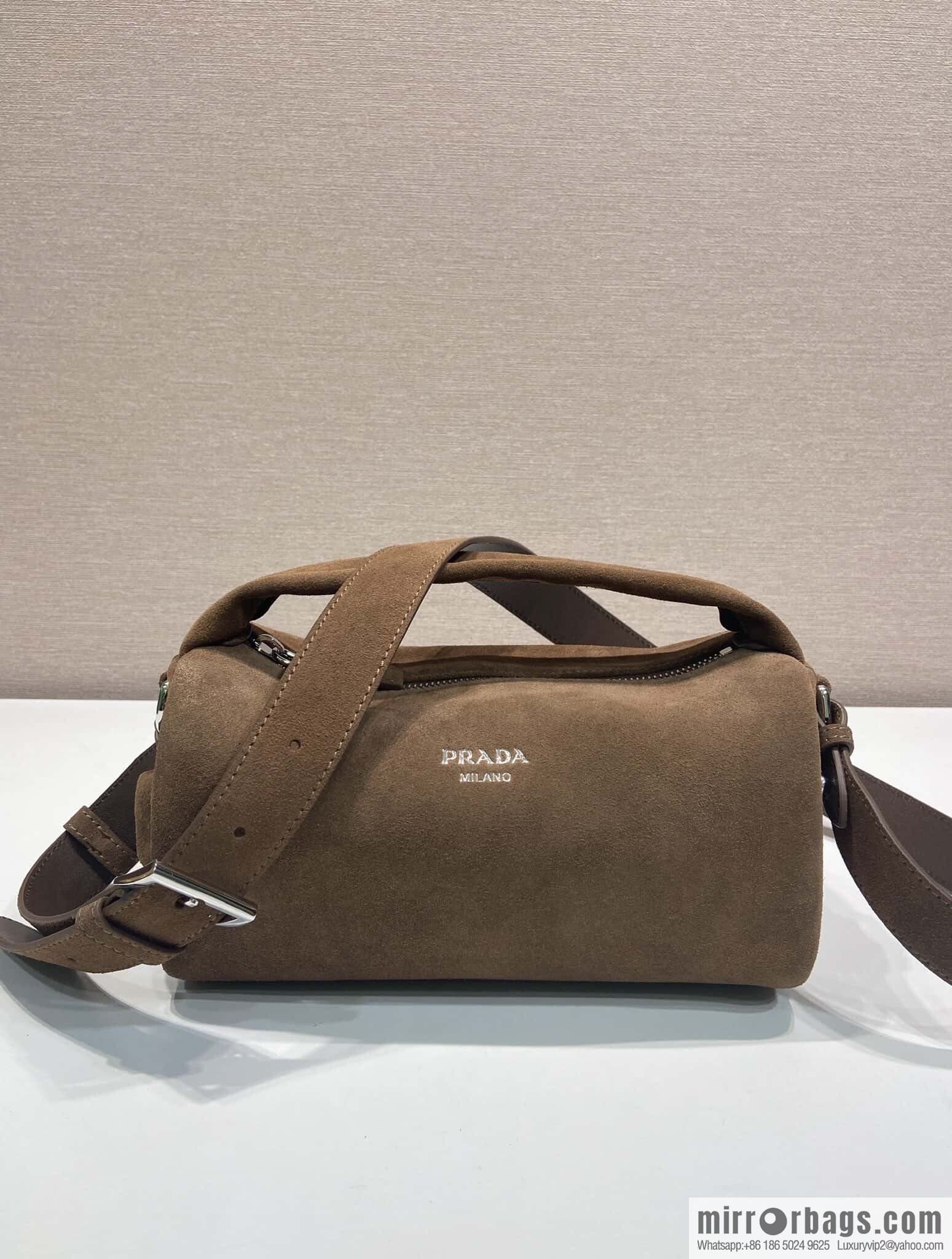 PRADA 🎉 New Boston 🎉 2VH188 Suede🎉🎉