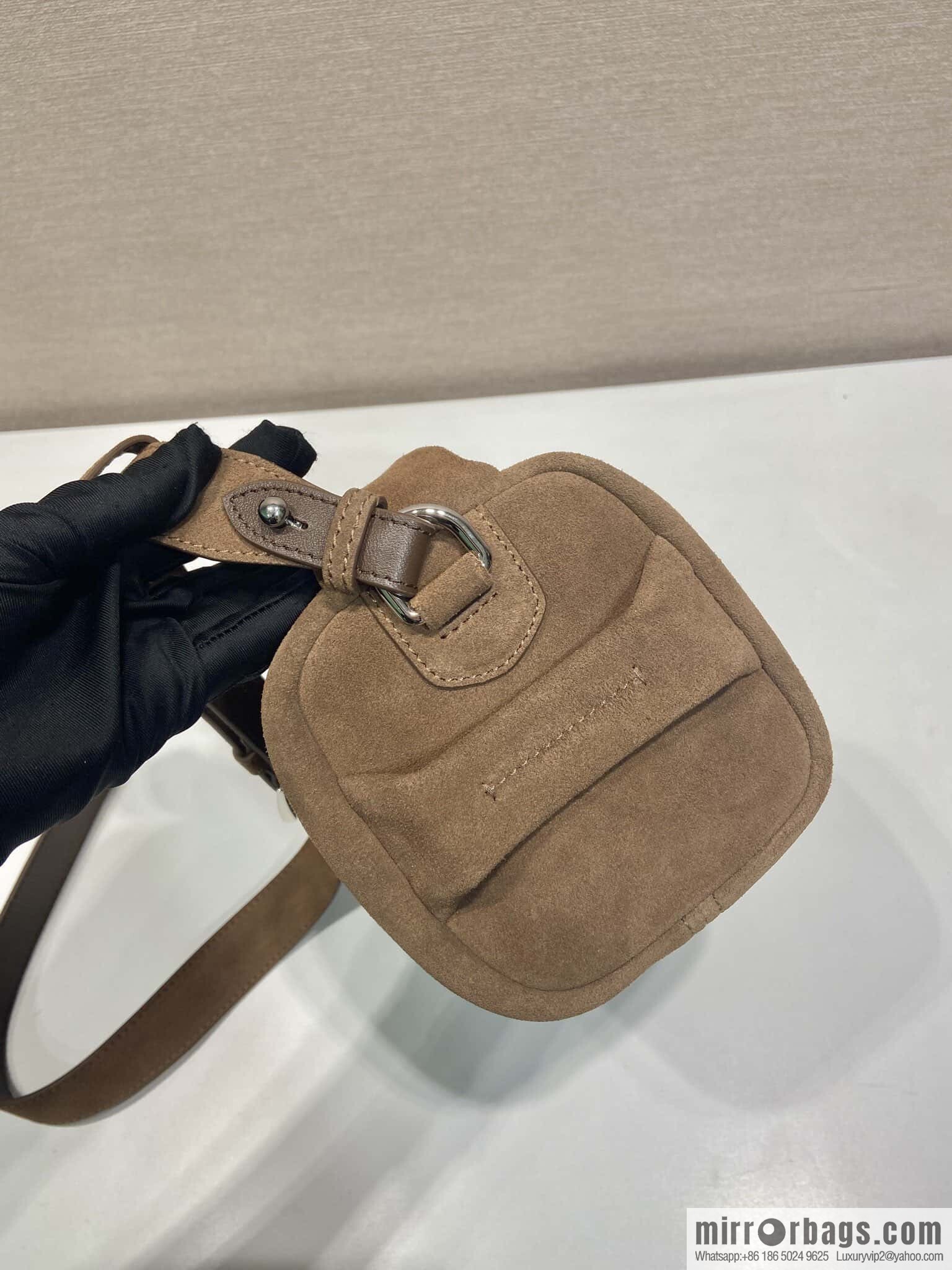 PRADA 🎉 New Boston 🎉 2VH188 Suede🎉🎉