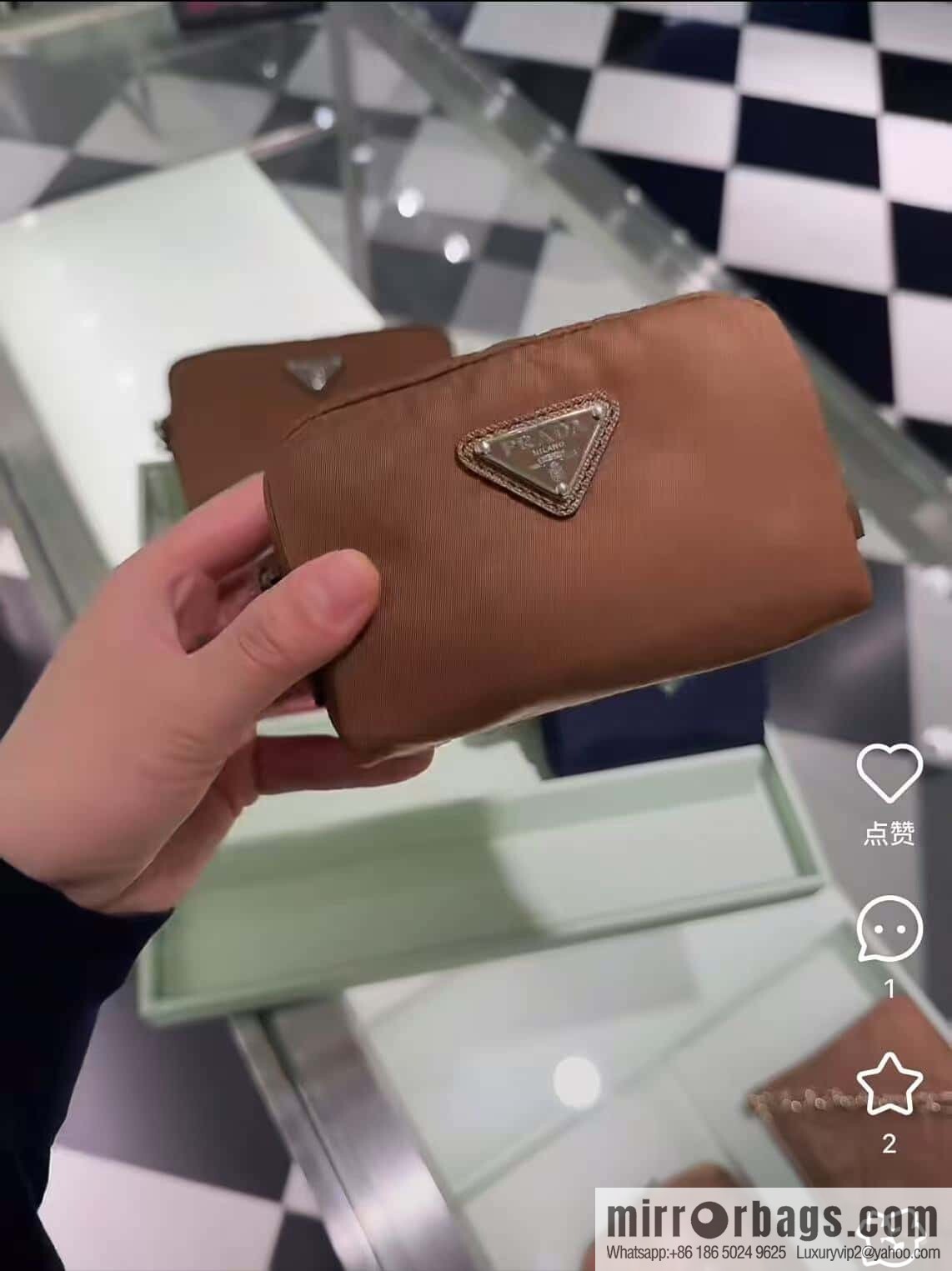PRADA 🎉 small hand bag 🎉 1NA339 new color🎉🎉