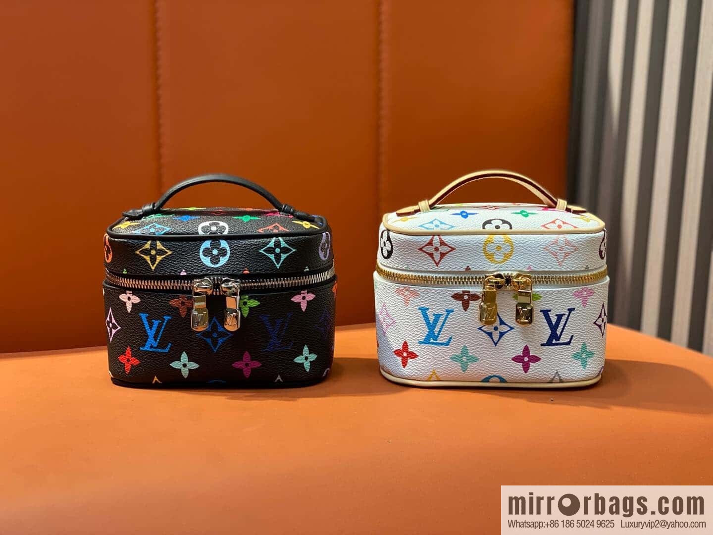 [Original order boutique] M14033 white color, mini cosmetic bag series Nice Nano cosmetic bag