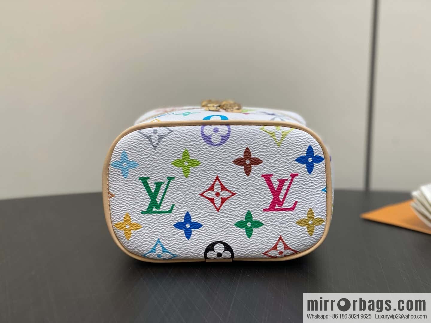 [Original order boutique] M14033 white color, mini cosmetic bag series Nice Nano cosmetic bag