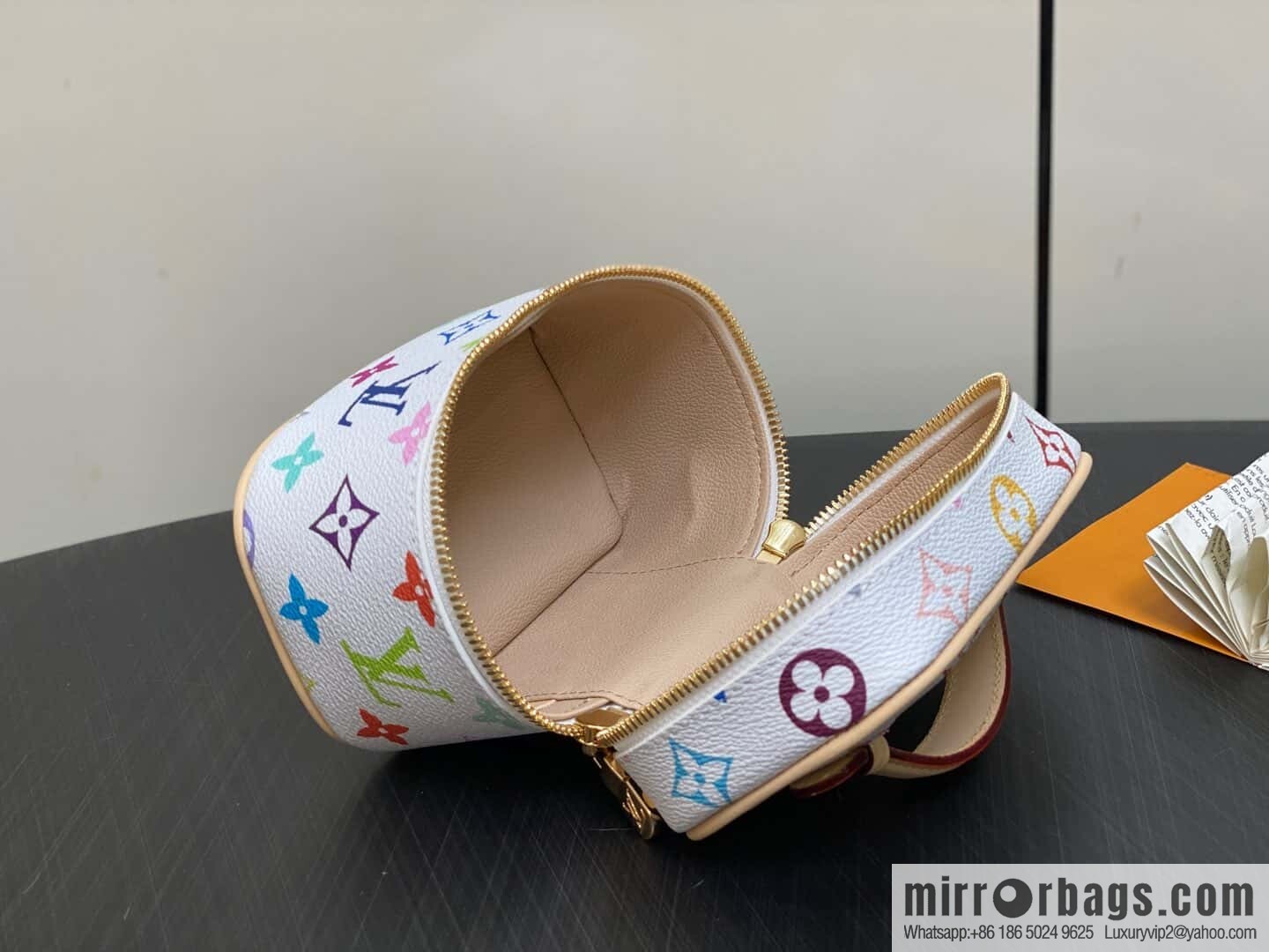 [Original order boutique] M14033 white color, mini cosmetic bag series Nice Nano cosmetic bag