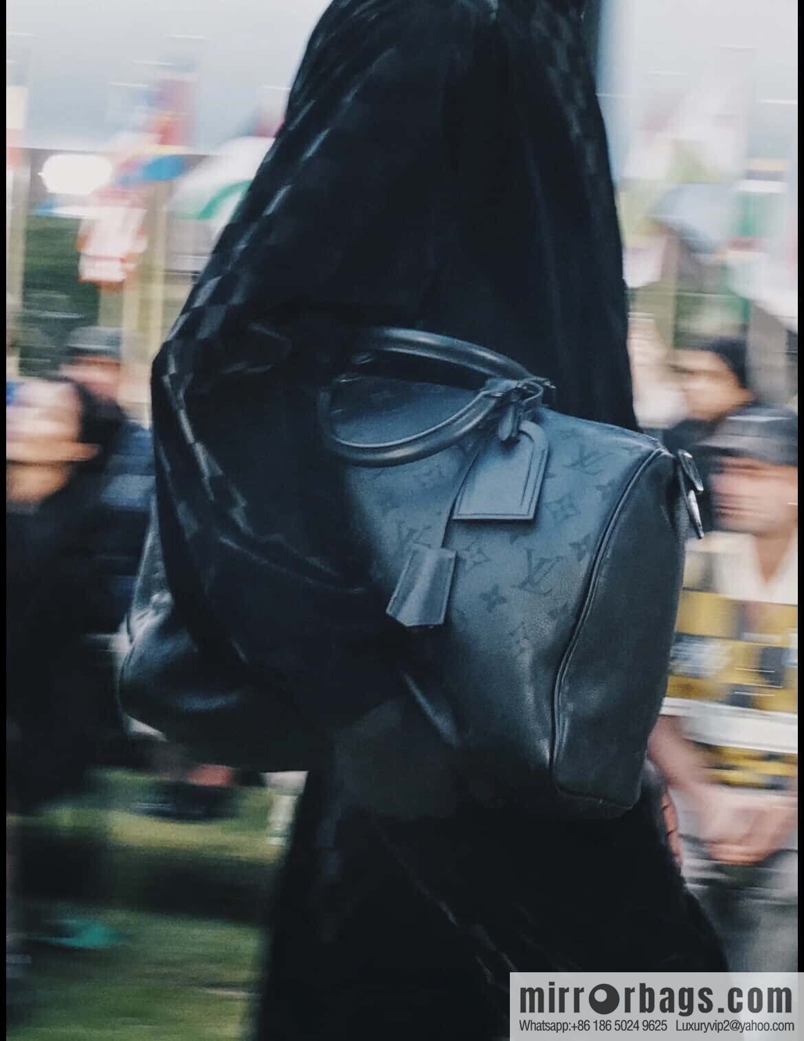 [Original order boutique] M21108 black full leather, pillow bag speedy series SPEEDY P9 BANDOULIZRE30 handbag