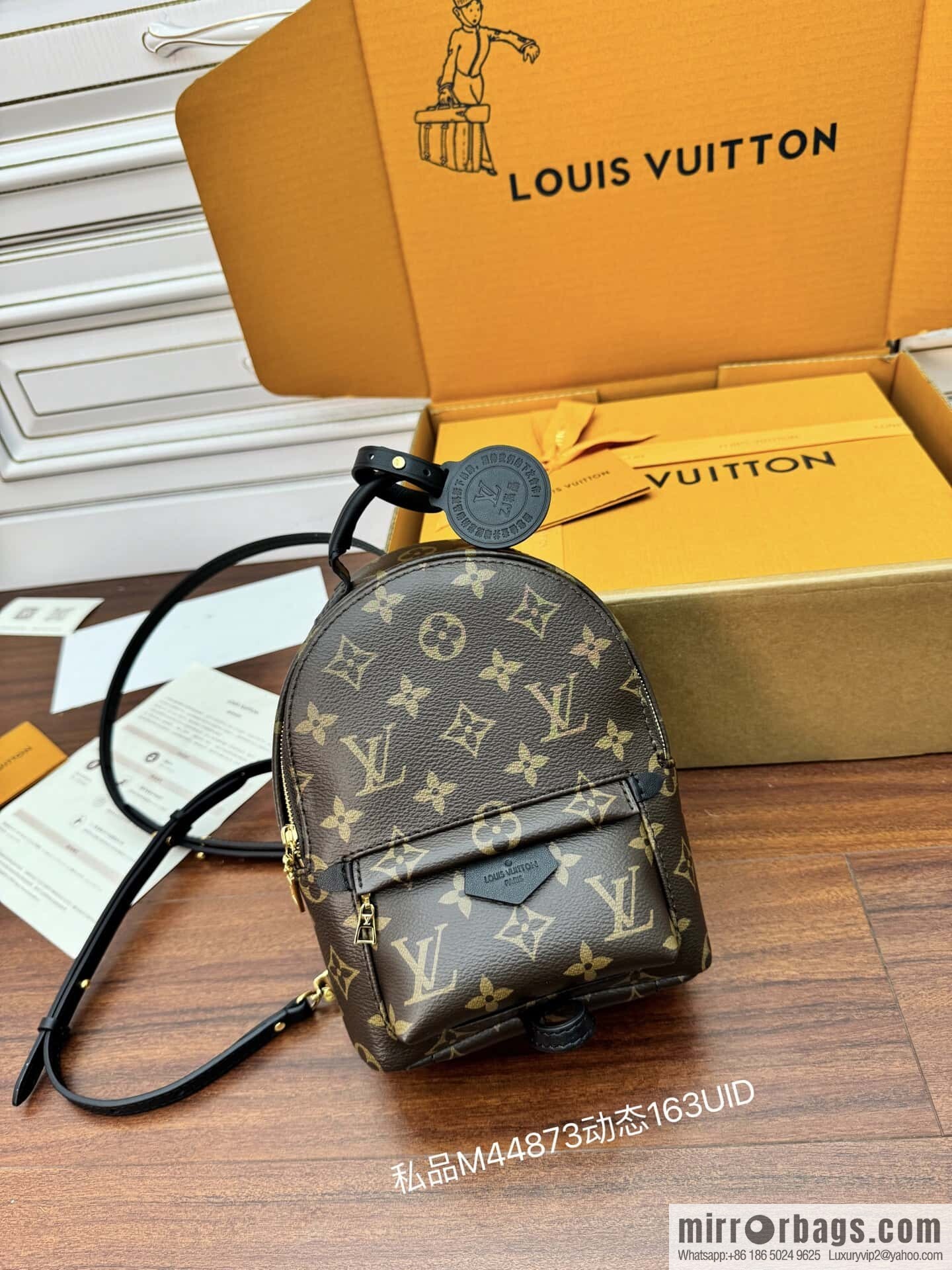 LV M44873 Palm Springs Mini