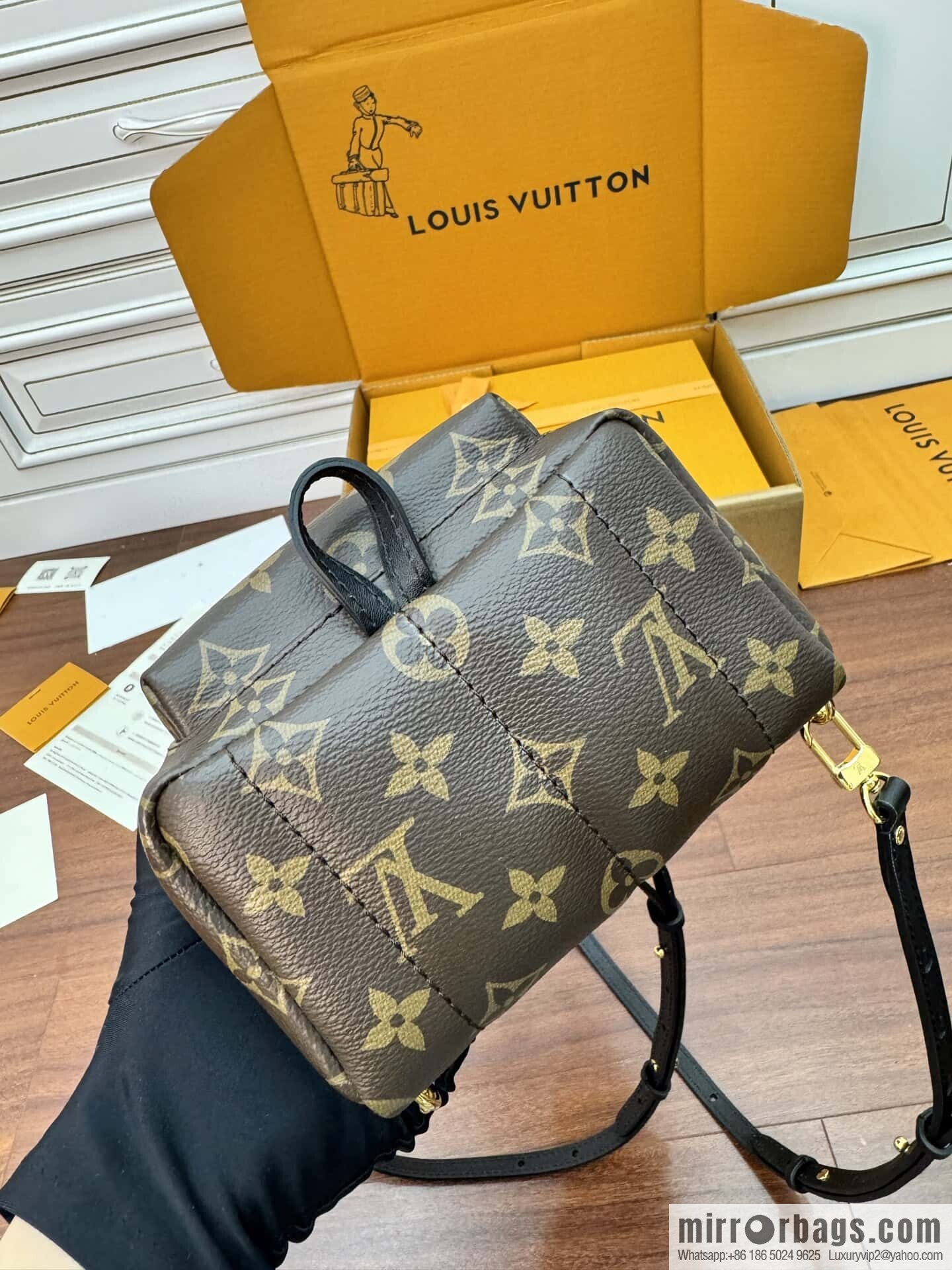 LV M44873 Palm Springs Mini