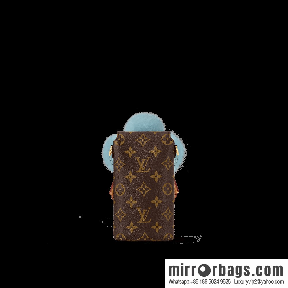 M12269 presbyopia/blue, sunflower mobile phone bag series VIVIENNE mobile phone bag, presbyopia/blue (sunflower) Vivienne mobile phone bag