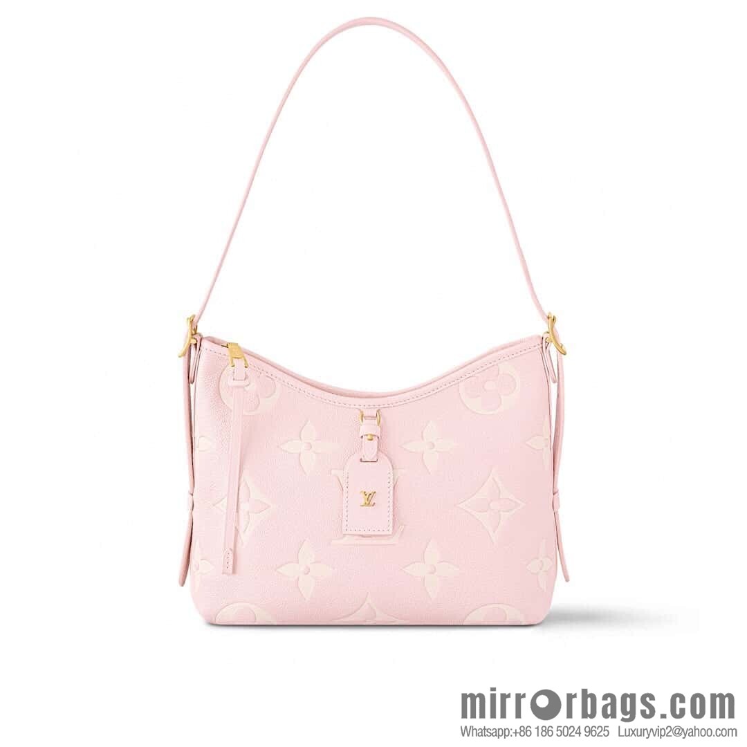 [Original order boutique] M12409 milkshake powder, full leather shopping bag series CarryAll small handbag M46288