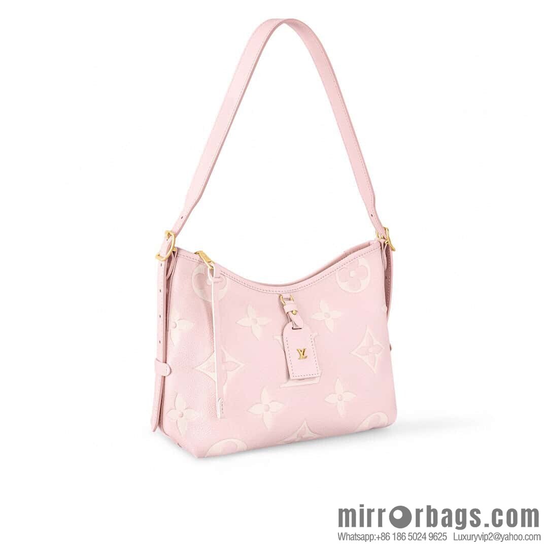 [Original order boutique] M12409 milkshake powder, full leather shopping bag series CarryAll small handbag M46288