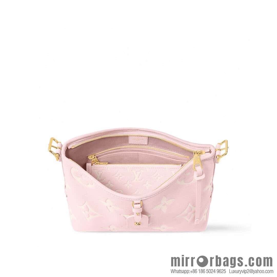 [Original order boutique] M12409 milkshake powder, full leather shopping bag series CarryAll small handbag M46288