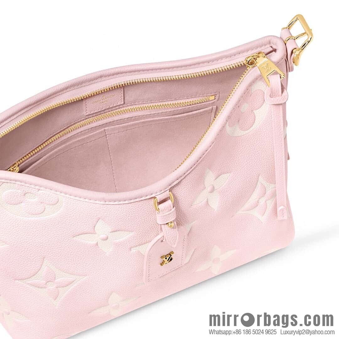 [Original order boutique] M12409 milkshake powder, full leather shopping bag series CarryAll small handbag M46288