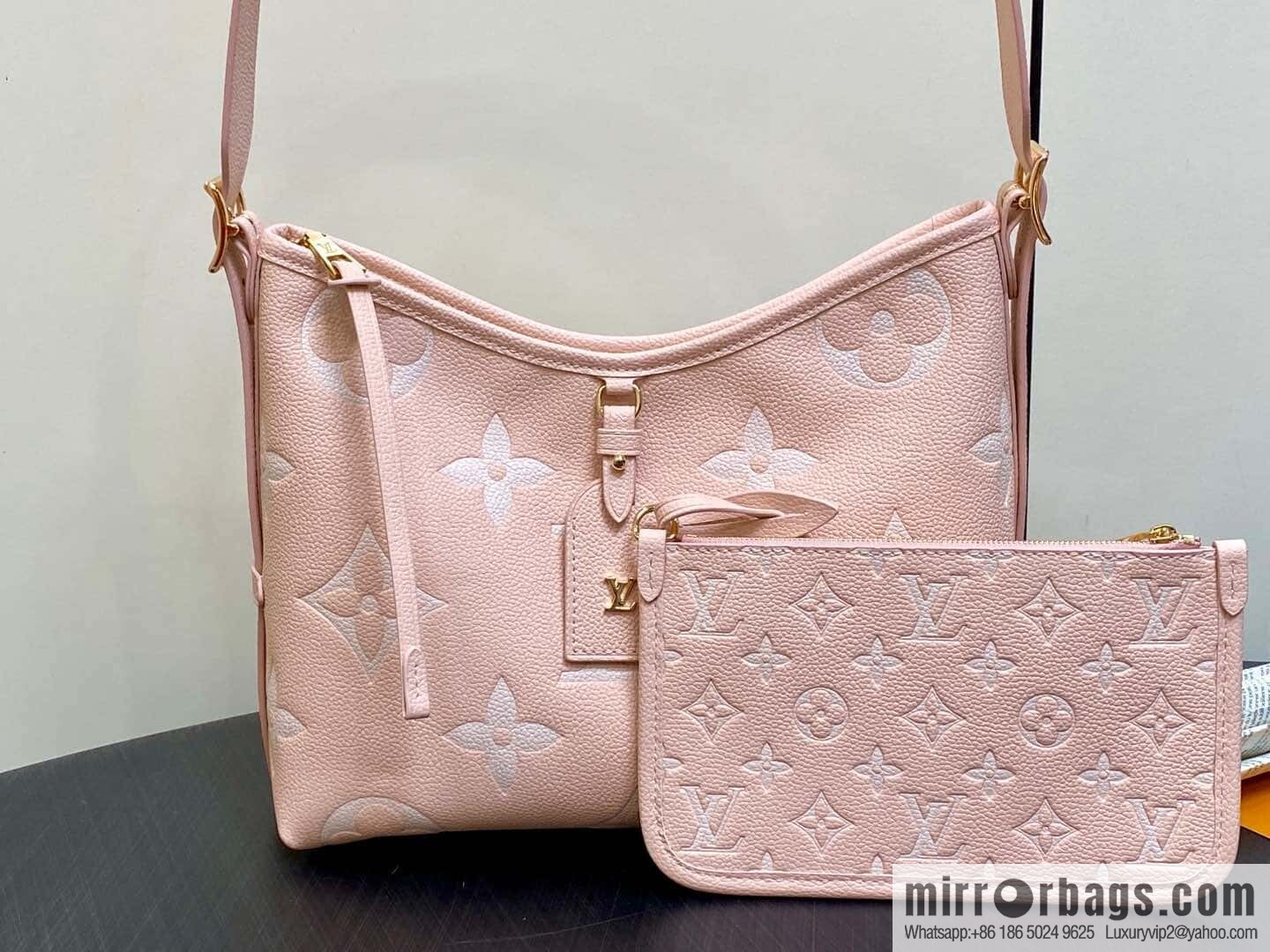 [Original order boutique] M12409 milkshake powder, full leather shopping bag series CarryAll small handbag M46288