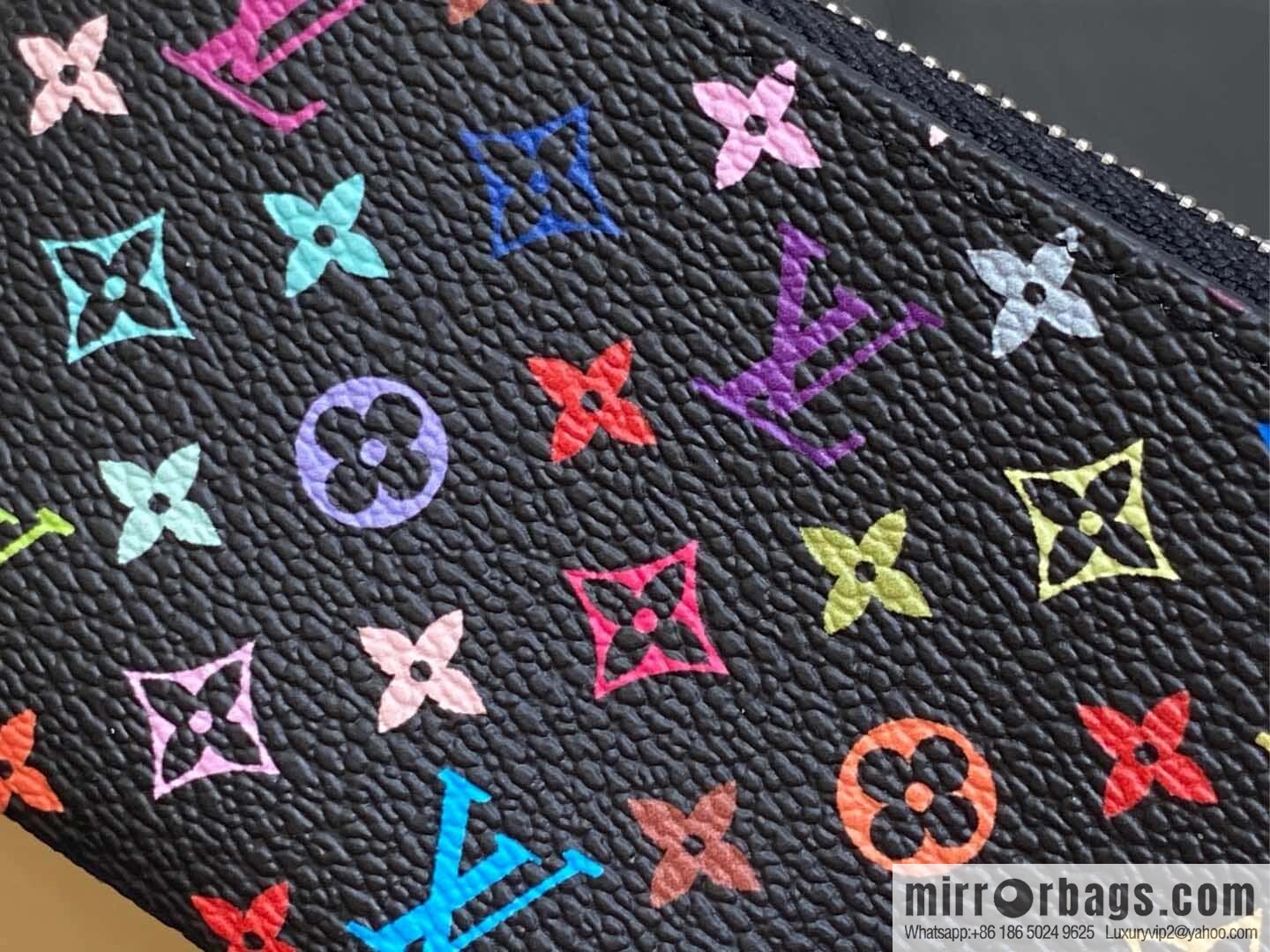[Original order boutique] M13664 black color, key bag wallet series, key bag M62650 82620