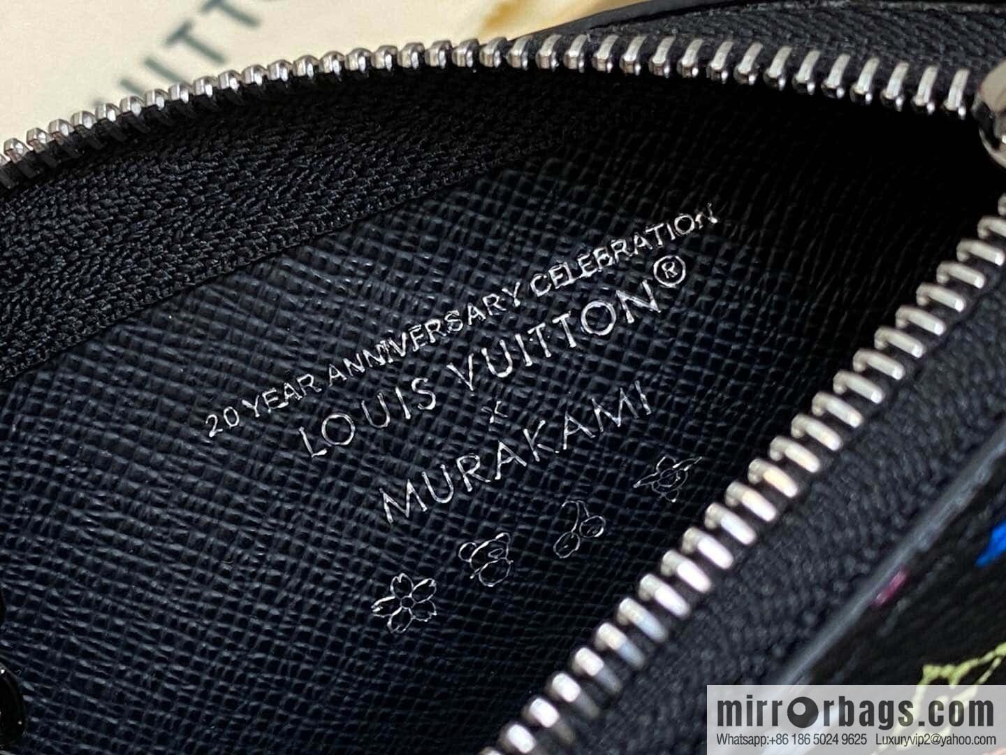 [Original order boutique] M13664 black color, key bag wallet series, key bag M62650 82620