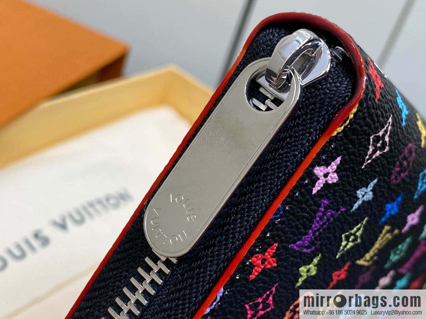 [Original single boutique] M13992 black color, single zipper wallet series Zippy zipper wallet