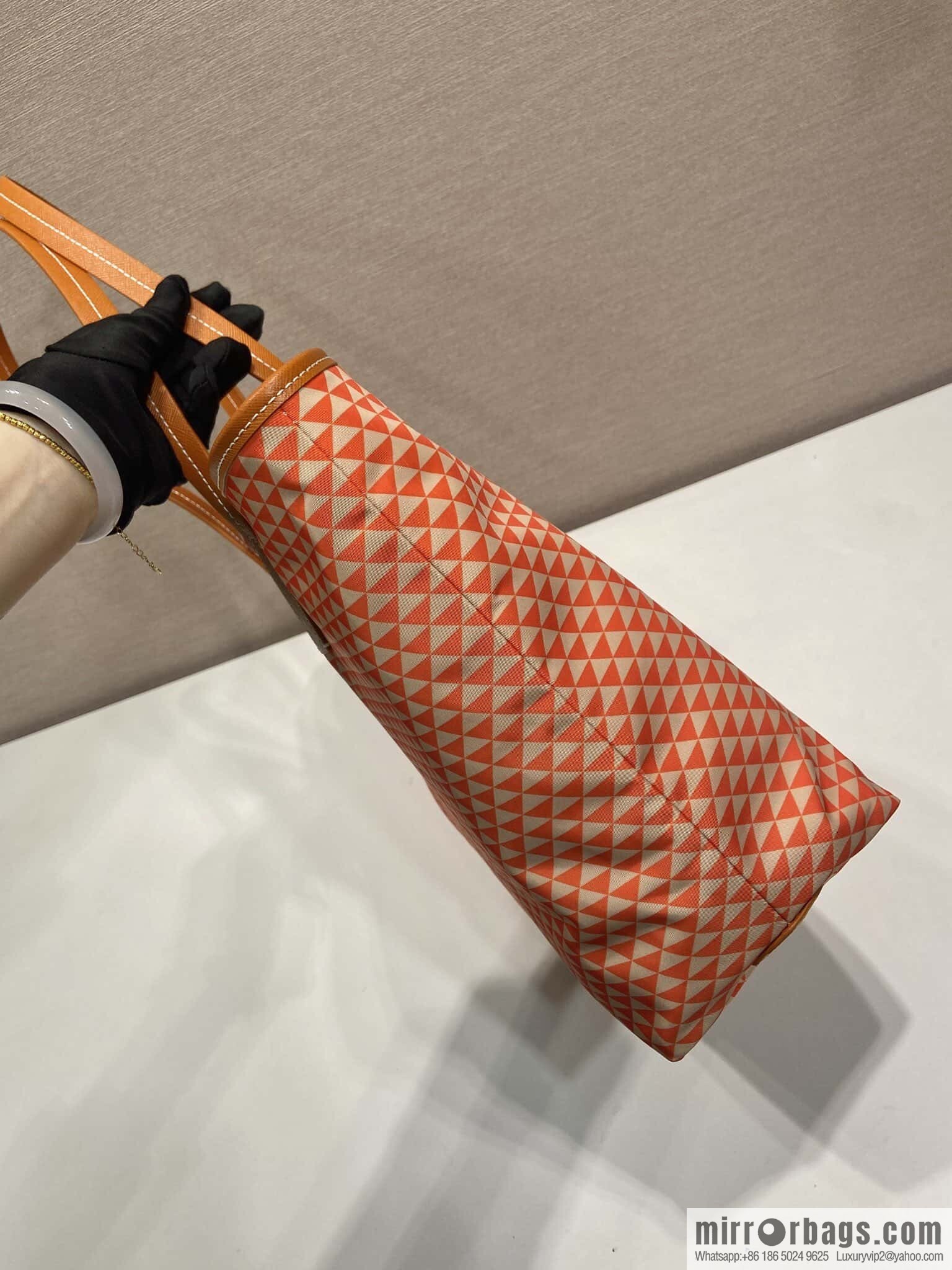 PRADA 🎉 new tote bag 🎉 1BD552 new 🎉🎉 orange