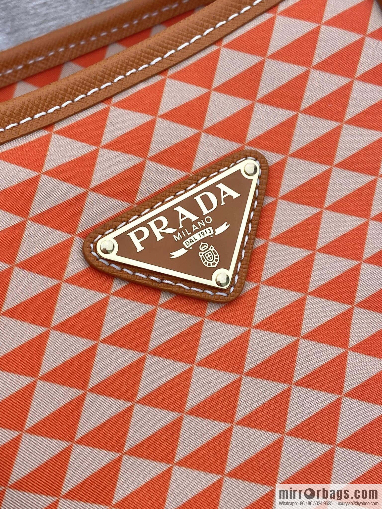 PRADA 🎉 new tote bag 🎉 1BD552 new 🎉🎉 orange