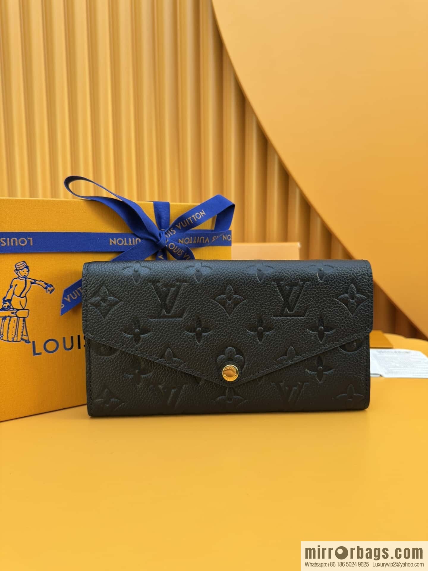 LV Sarah Wallet M82257 [Official Full Chip Edition]
