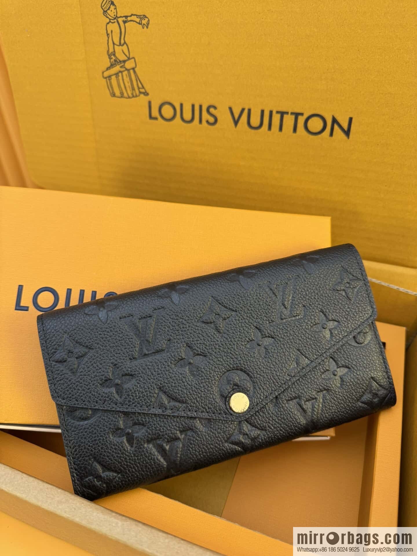 LV Sarah Wallet M82257 [Official Full Chip Edition]