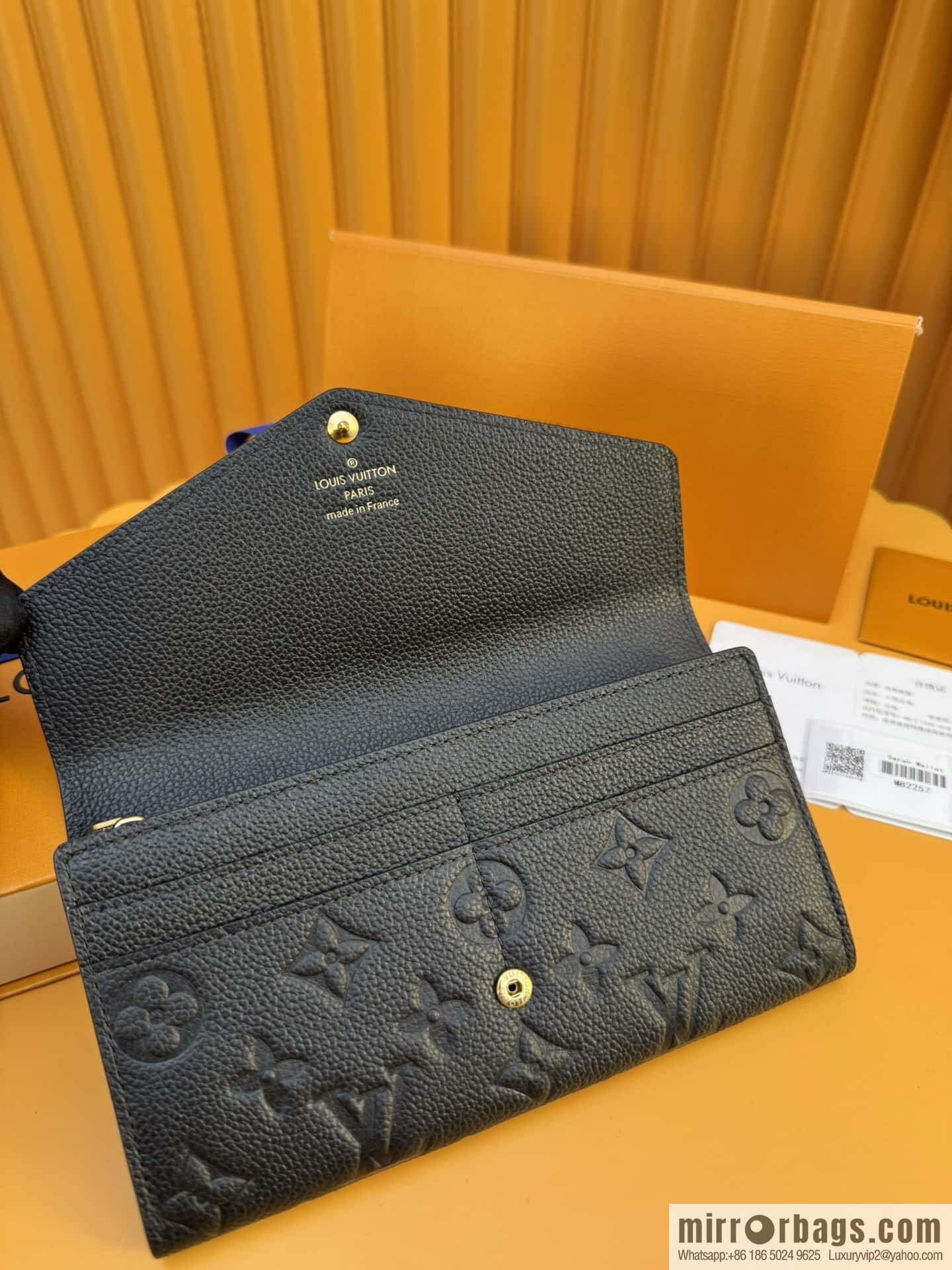 LV Sarah Wallet M82257 [Official Full Chip Edition]