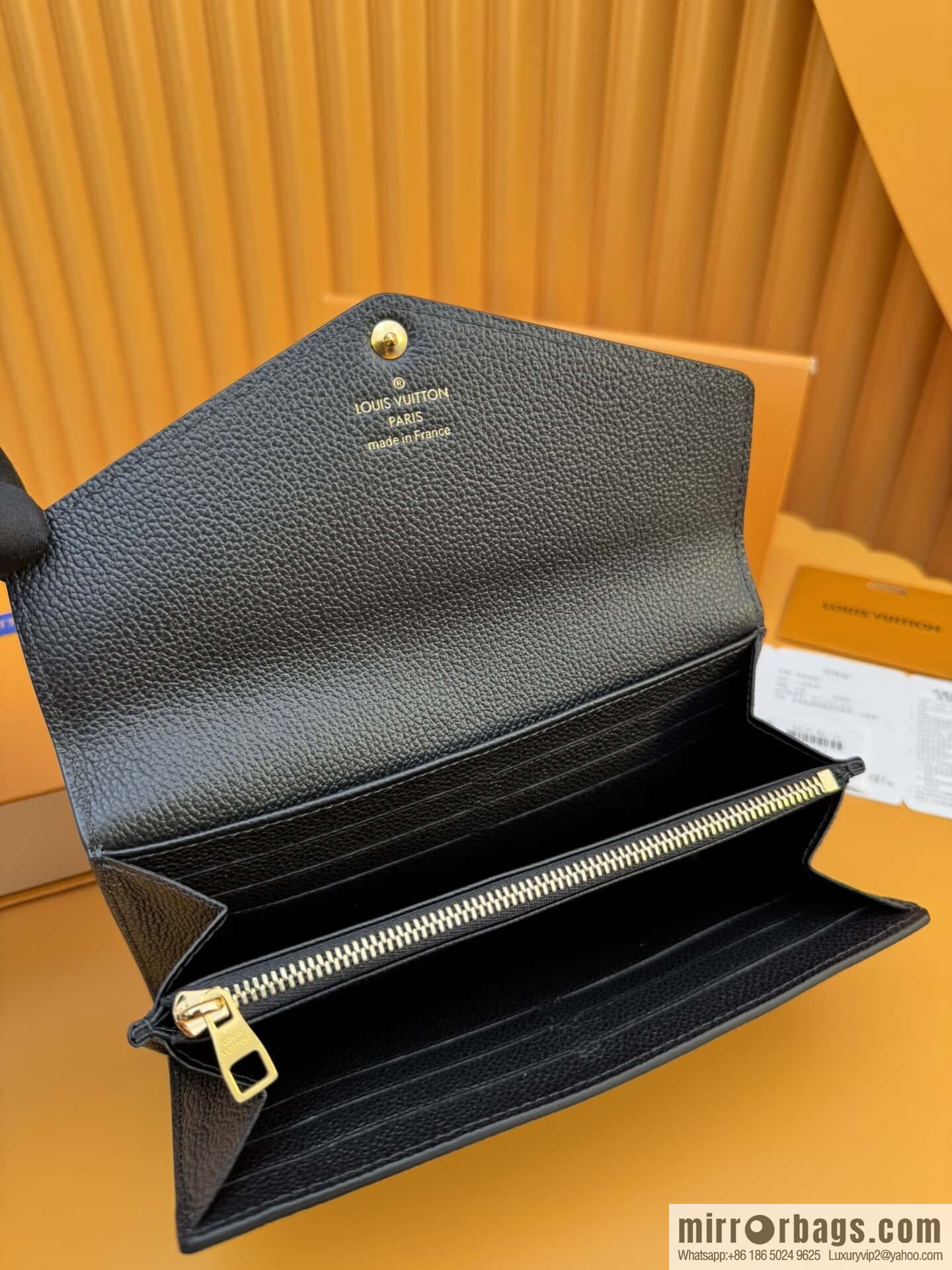 LV Sarah Wallet M82257 [Official Full Chip Edition]