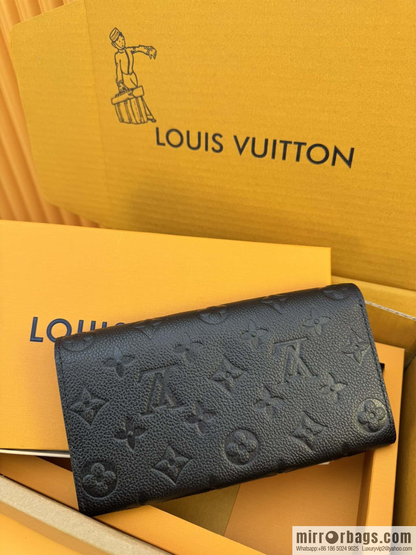 LV Sarah Wallet M82257 [Official Full Chip Edition]
