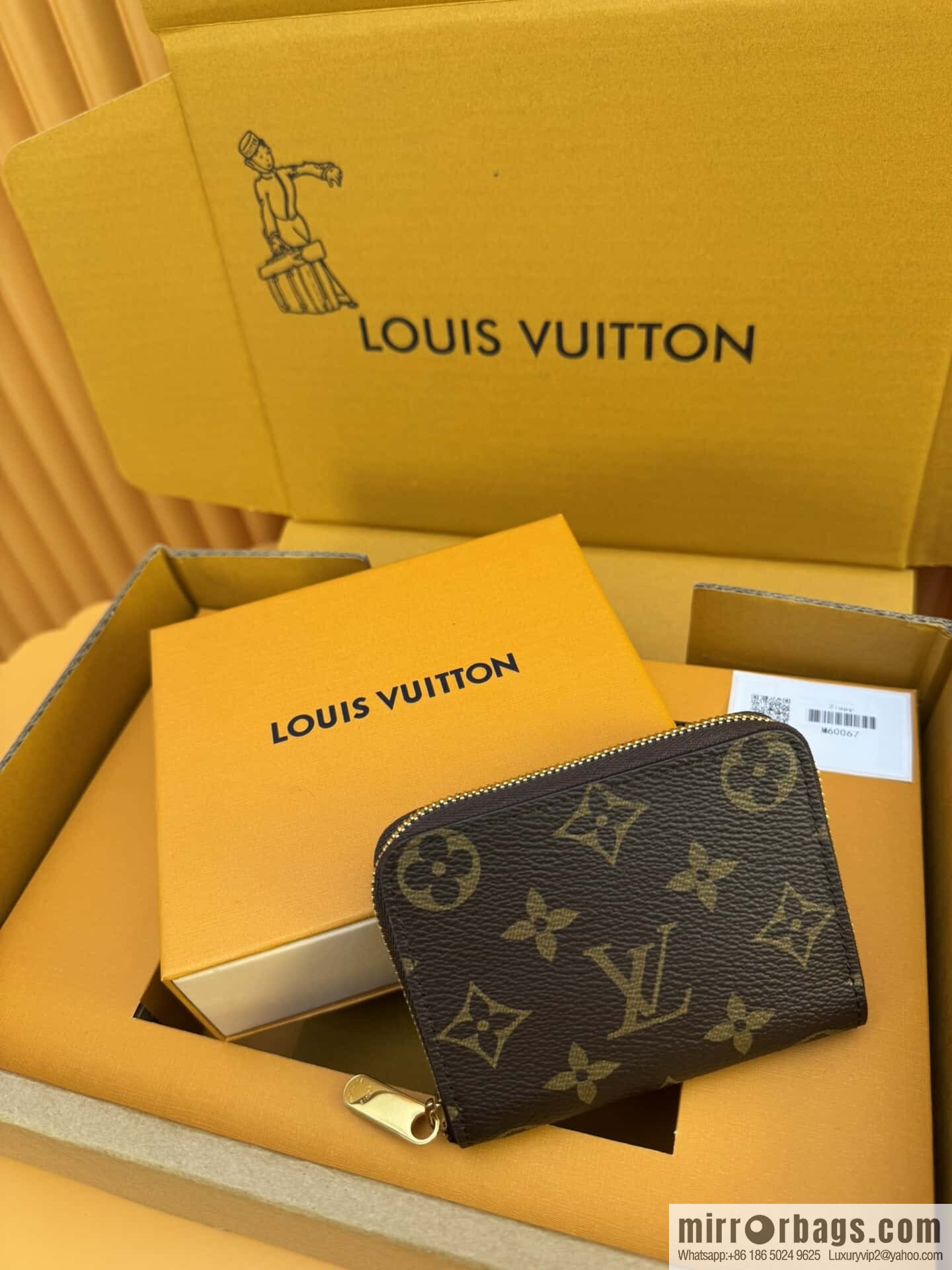 LV zipper change bag M60067 [official full chip version]