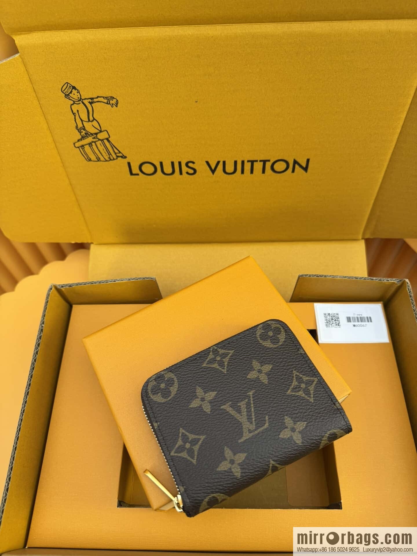 LV zipper change bag M60067 [official full chip version]