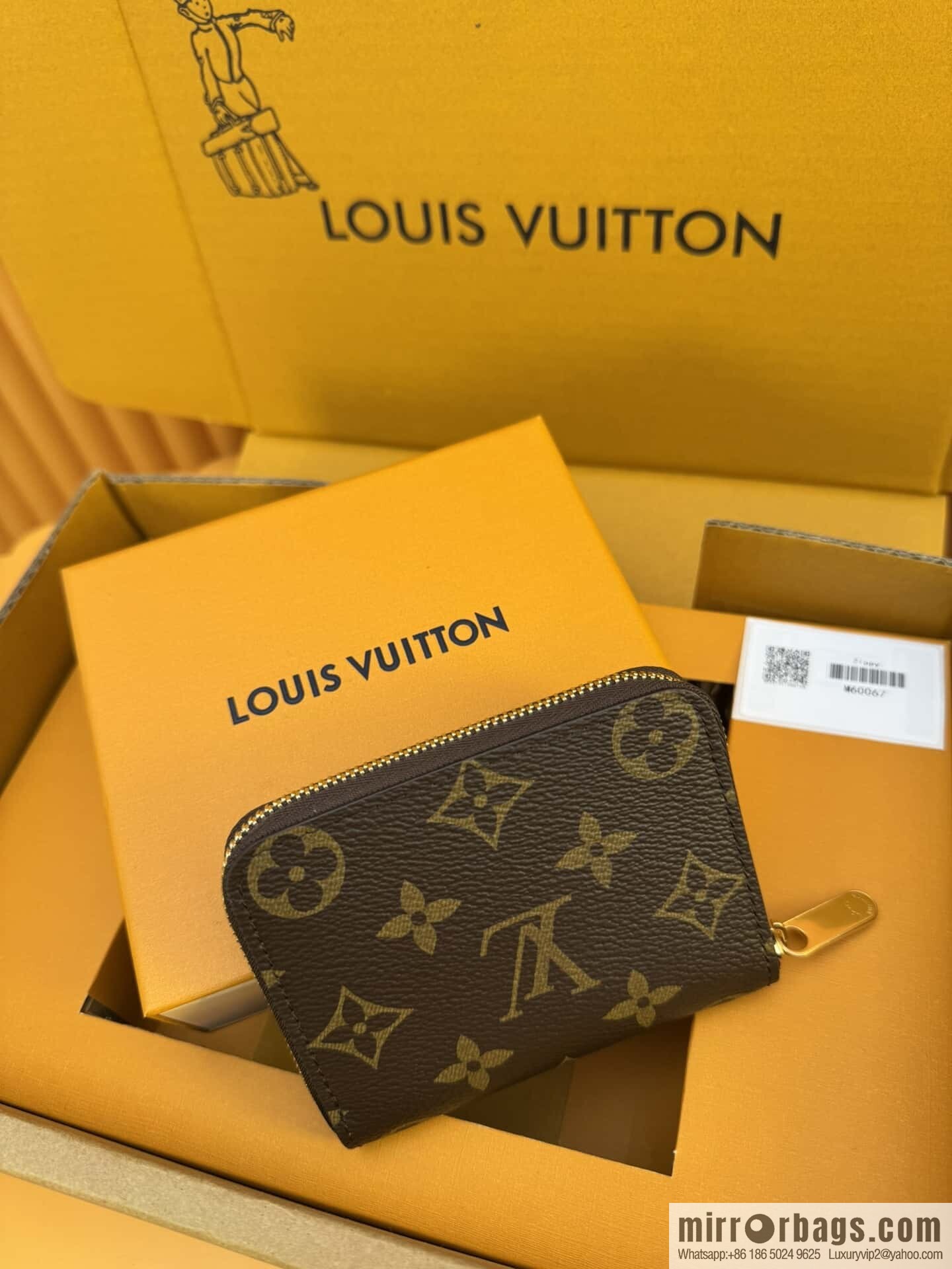 LV zipper change bag M60067 [official full chip version]