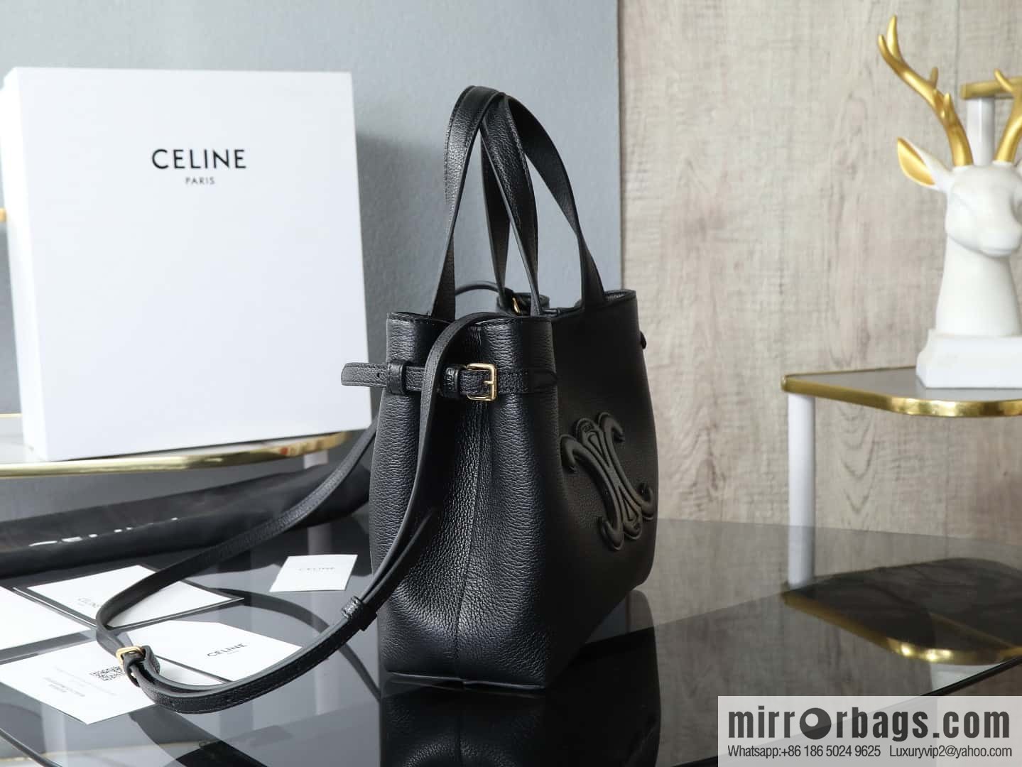 [Premium quality, all-steel hardware] New product launched cabas anais granular cow leather handbag, small model number: 118613