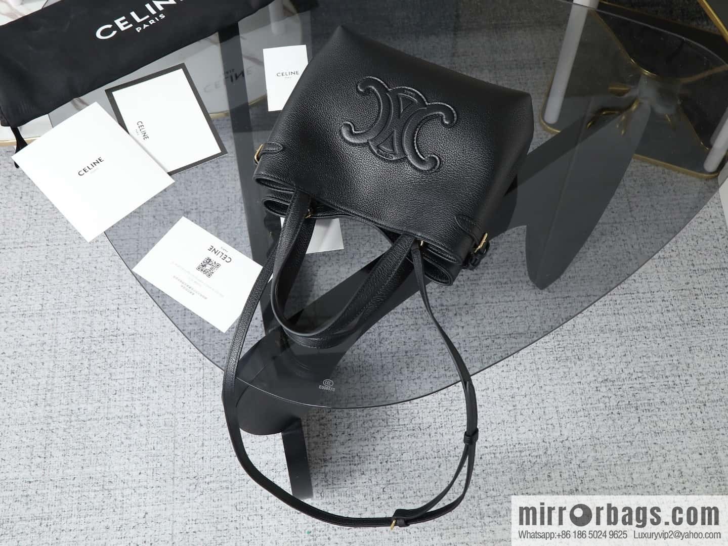 [Premium quality, all-steel hardware] New product launched cabas anais granular cow leather handbag, small model number: 118613
