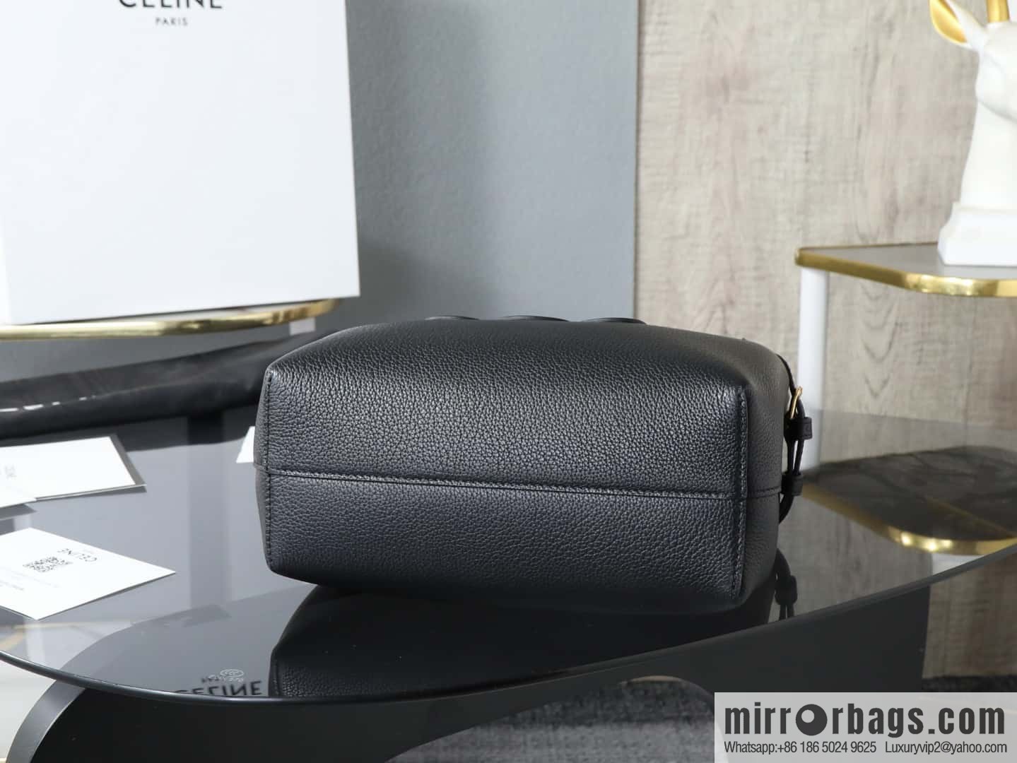 [Premium quality, all-steel hardware] New product launched cabas anais granular cow leather handbag, small model number: 118613