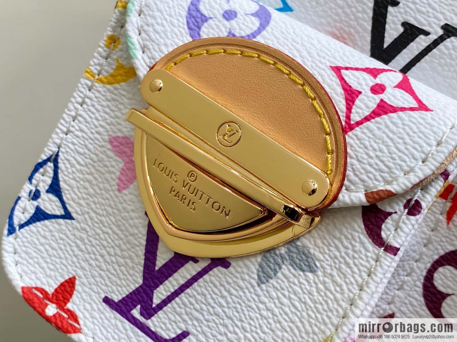 [Original order boutique] M13081 white color backpack series Venice backpack (three colors - Takashi Murakami)