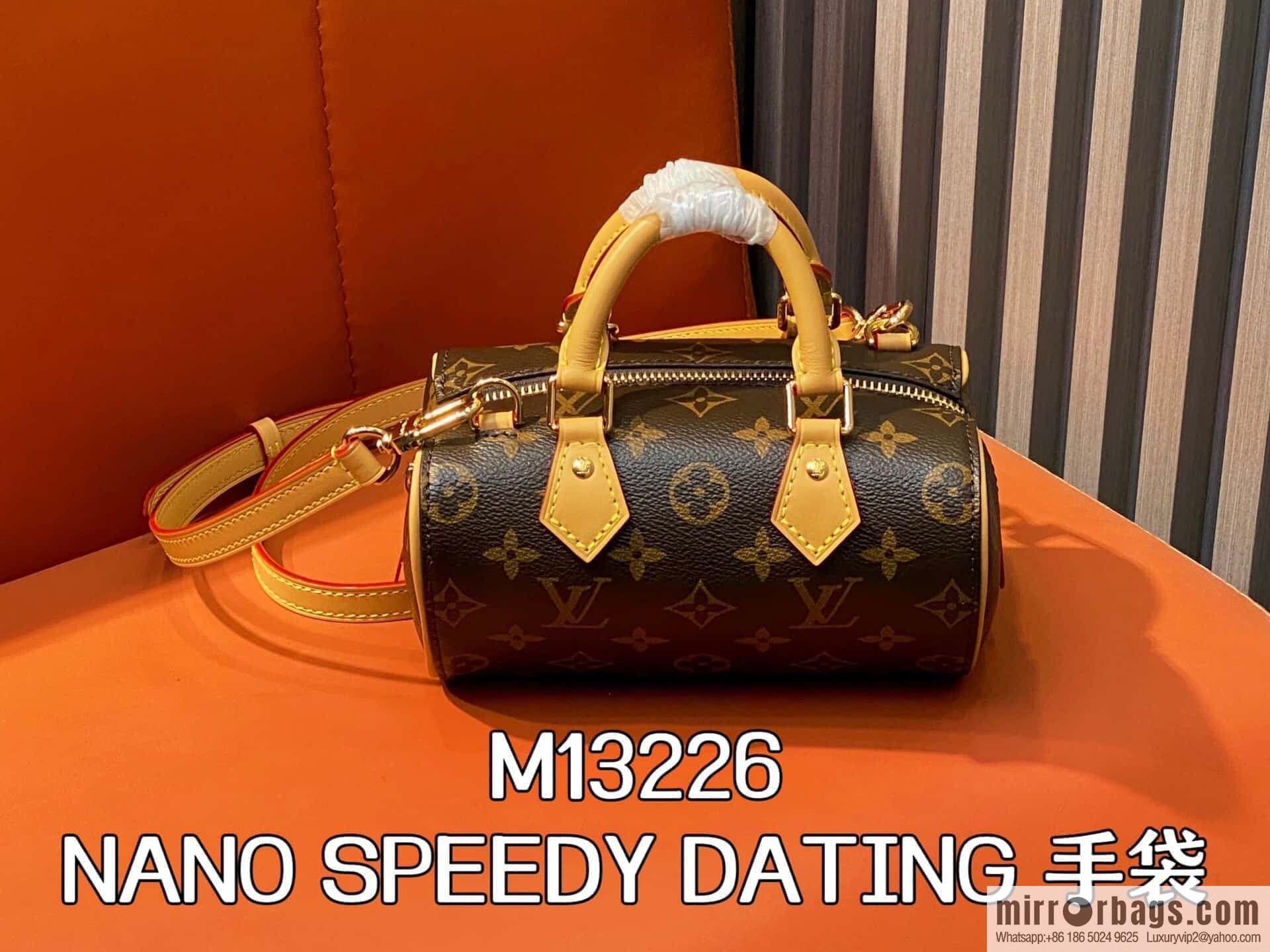 [Original order boutique] M13226 presbyopia, love bag, the new NANO SPEEDY DATING handbag of the season