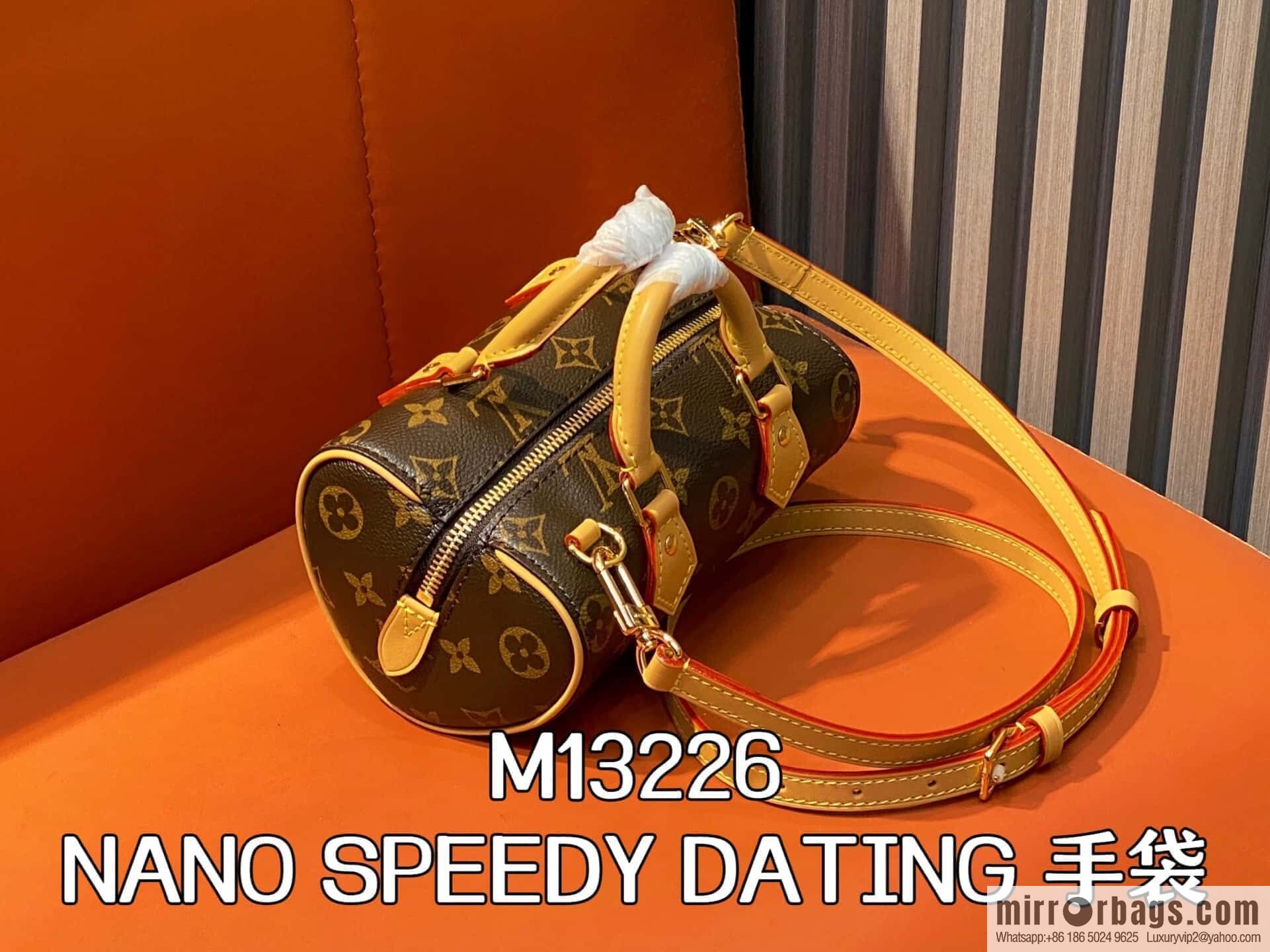 [Original order boutique] M13226 presbyopia, love bag, the new NANO SPEEDY DATING handbag of the season