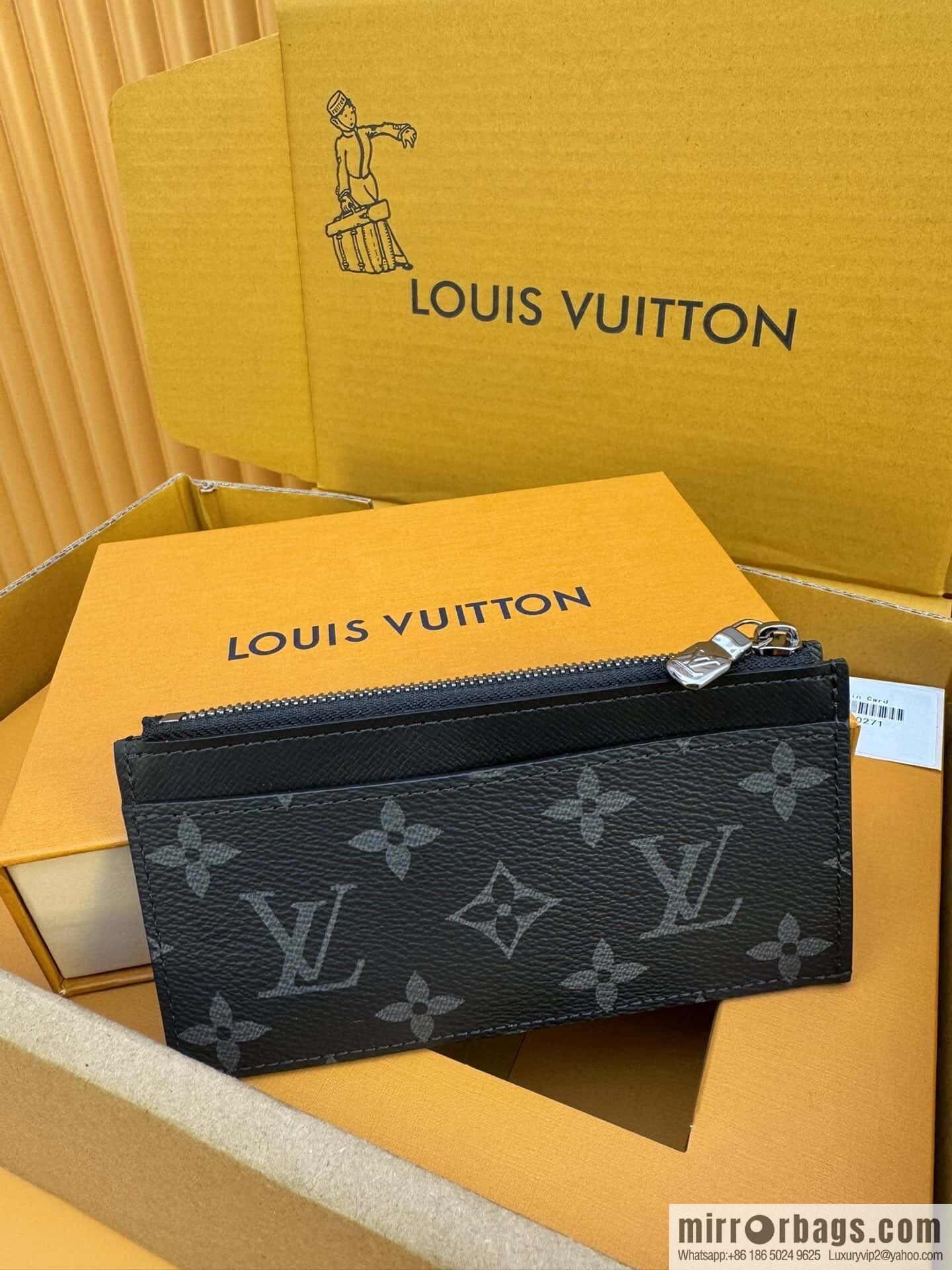 LV Coin Card Clip M30271 [Official Full Chip Version]