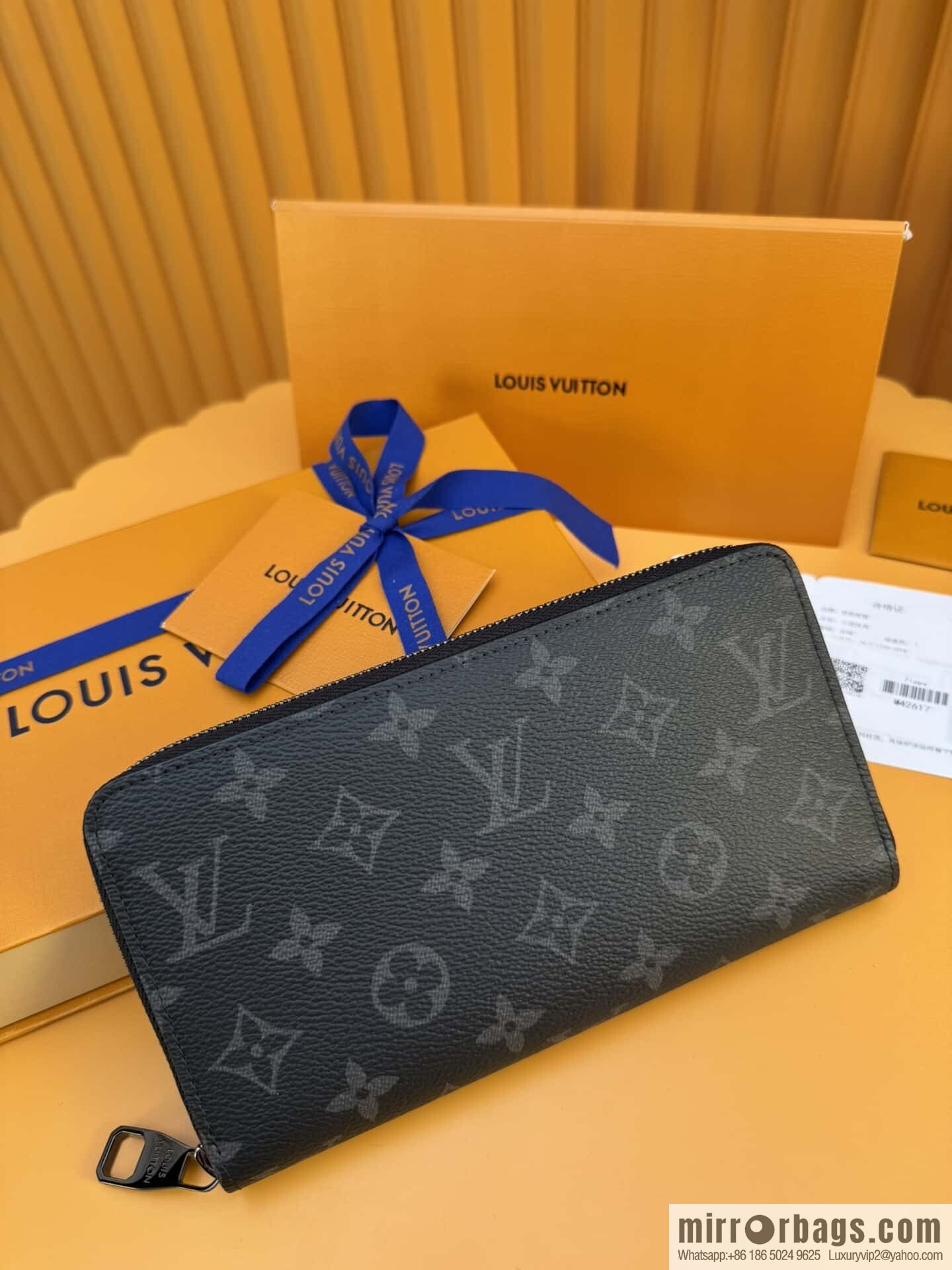 LV Zippy Zipper Wallet M42617 [Official Full Chip Version]