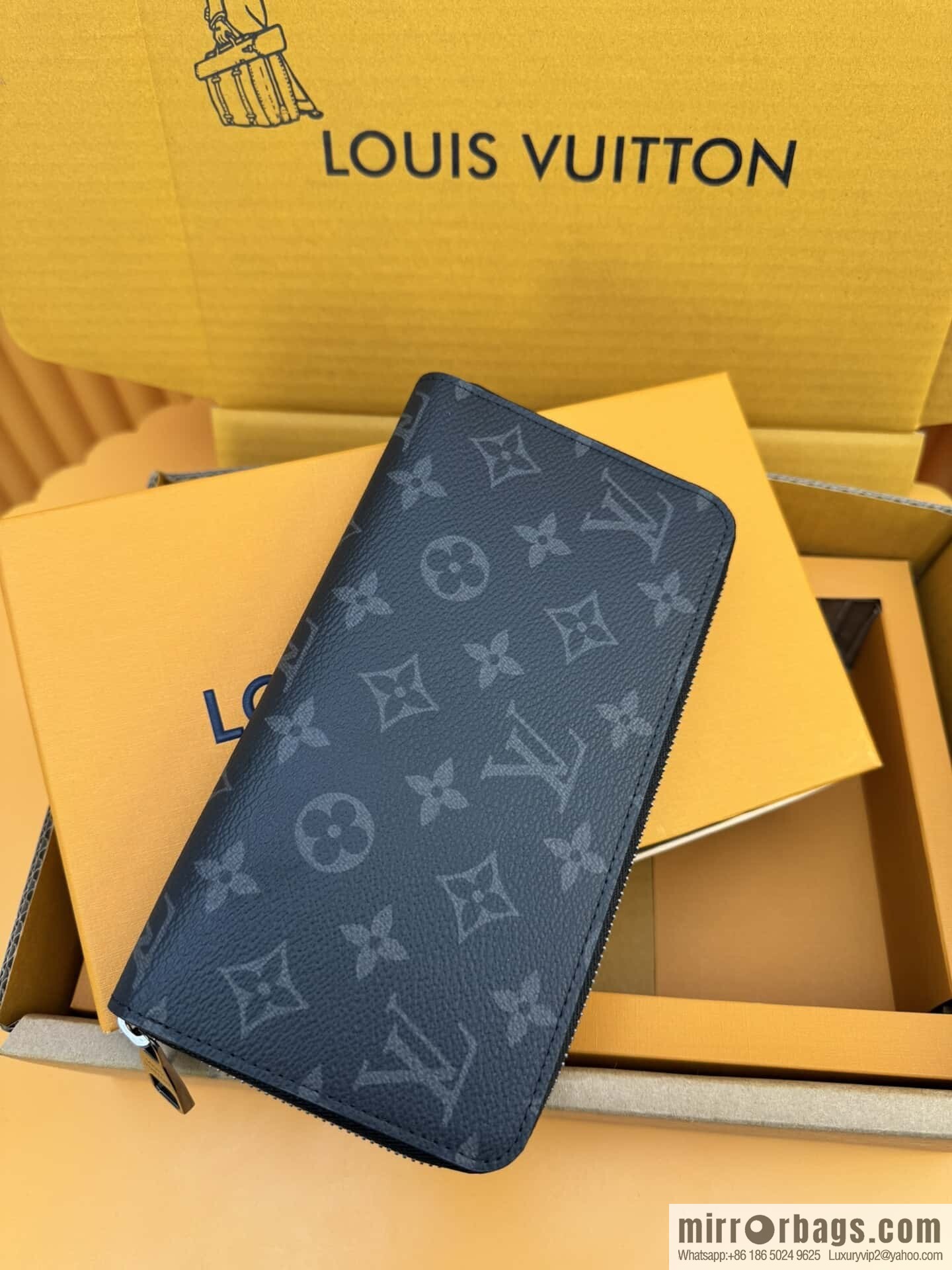 LV Zippy Zipper Wallet M42617 [Official Full Chip Version]