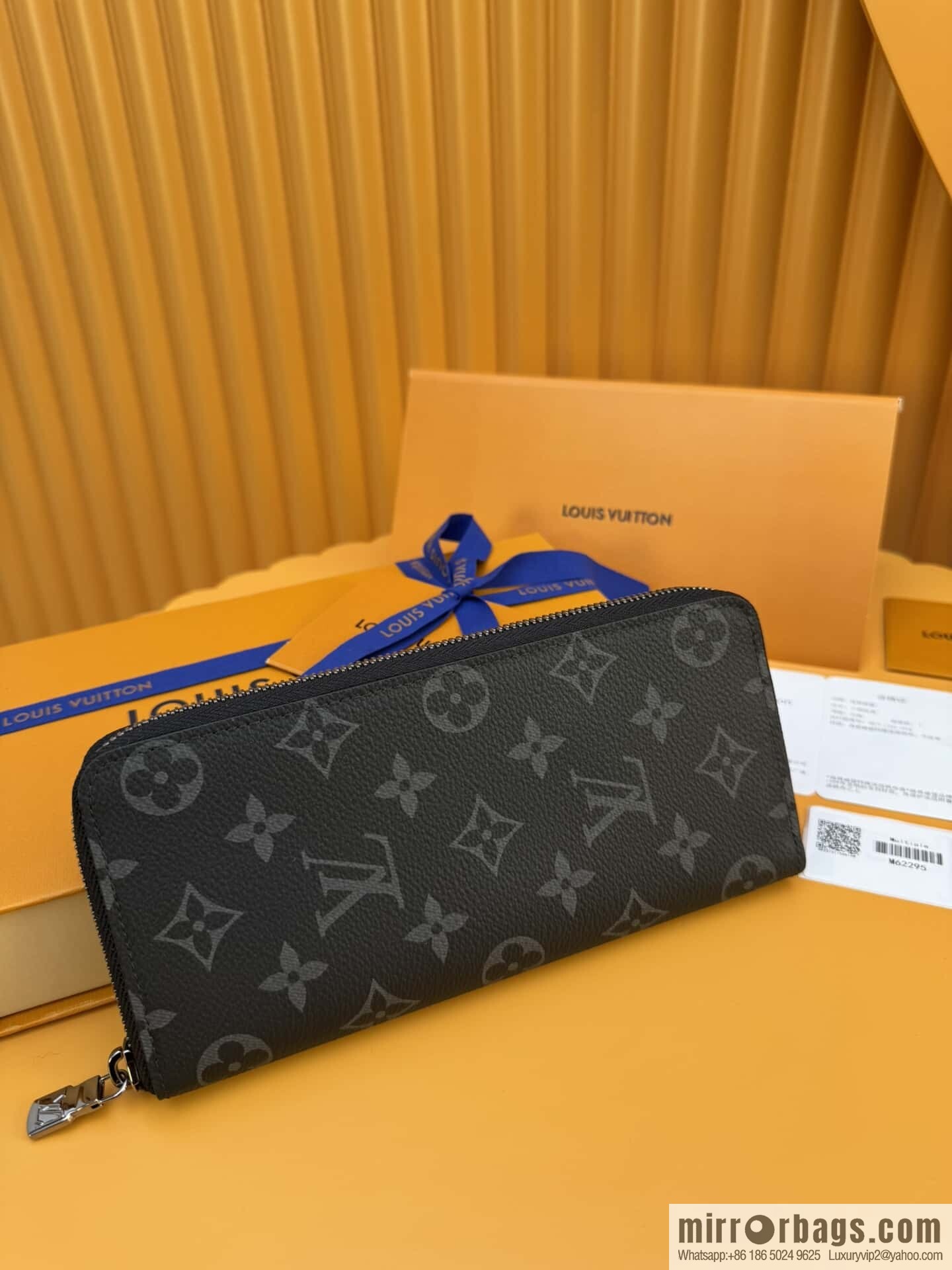 LV Zippy Vertical Zipper Wallet M62295 [Official Full Chip Version]