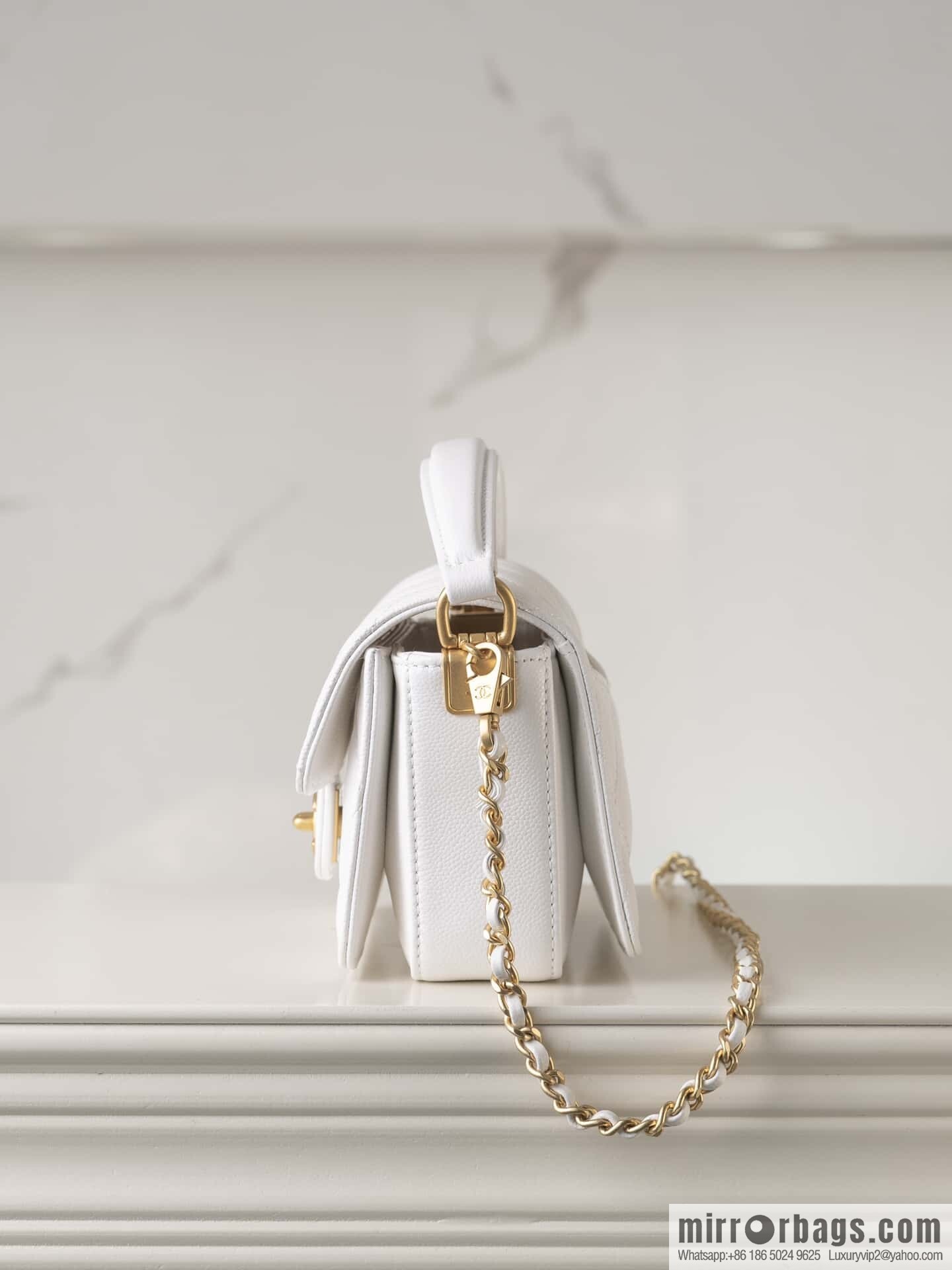 ๐๐ก๐๐ง๐๐ฅ ๐ฎ๐ฐ๐ CF Handle Cover Bag, White Mini ๐ก AS5164