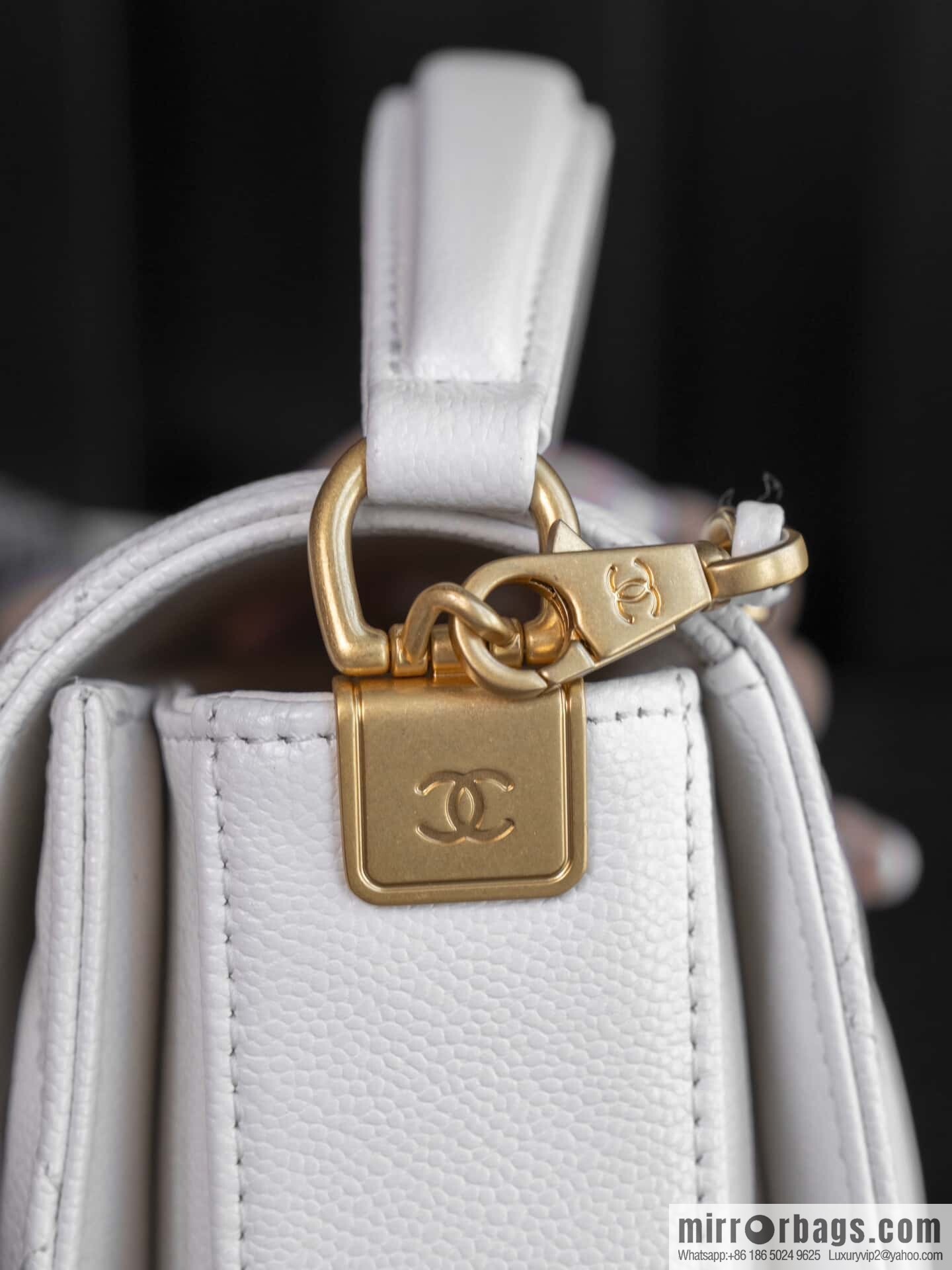 ๐๐ก๐๐ง๐๐ฅ ๐ฎ๐ฐ๐ CF Handle Cover Bag, White Mini ๐ก AS5164