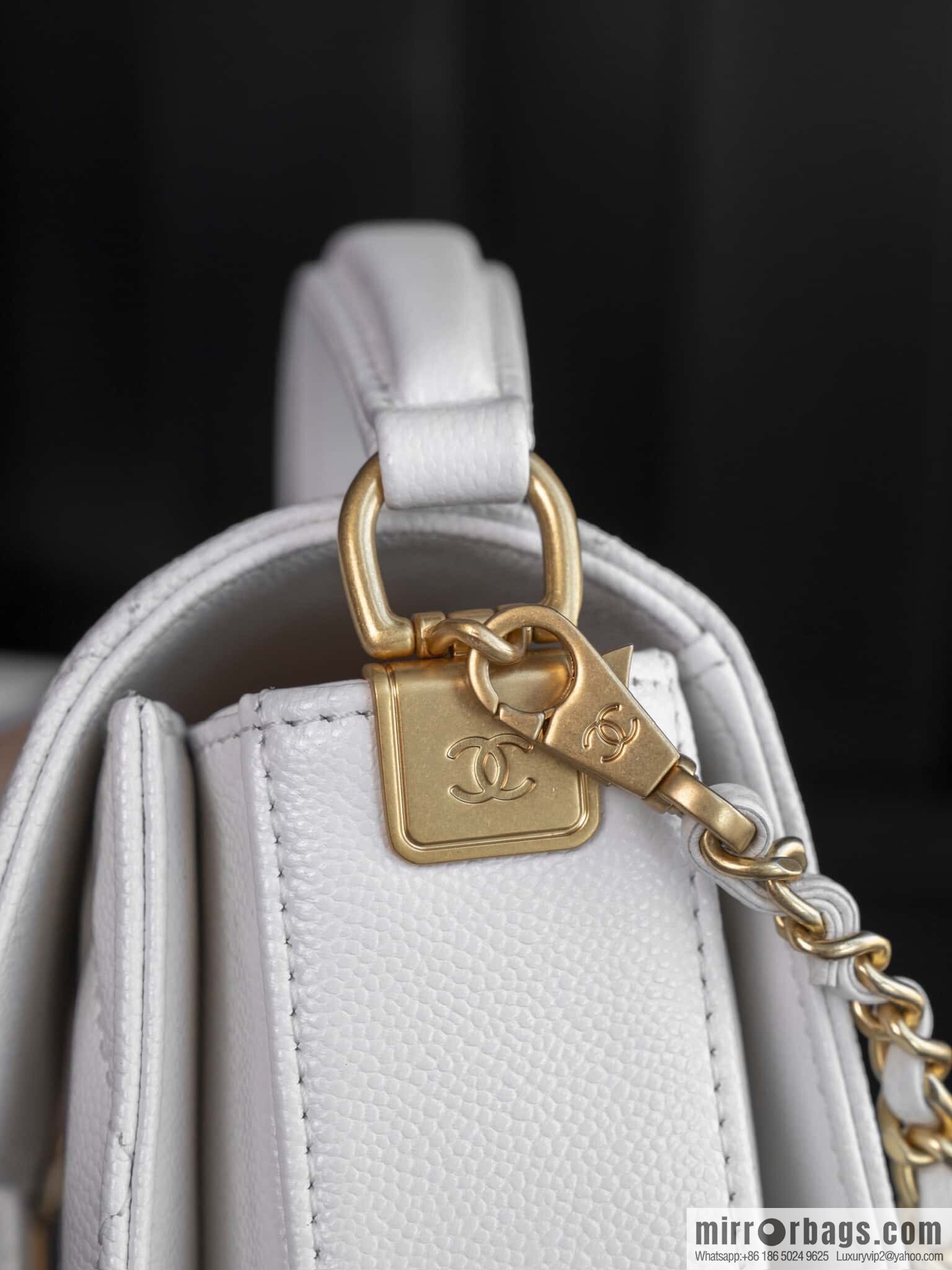 ๐๐ก๐๐ง๐๐ฅ ๐ฎ๐ฐ๐ CF Handle Cover Bag, White Mini ๐ก AS5164