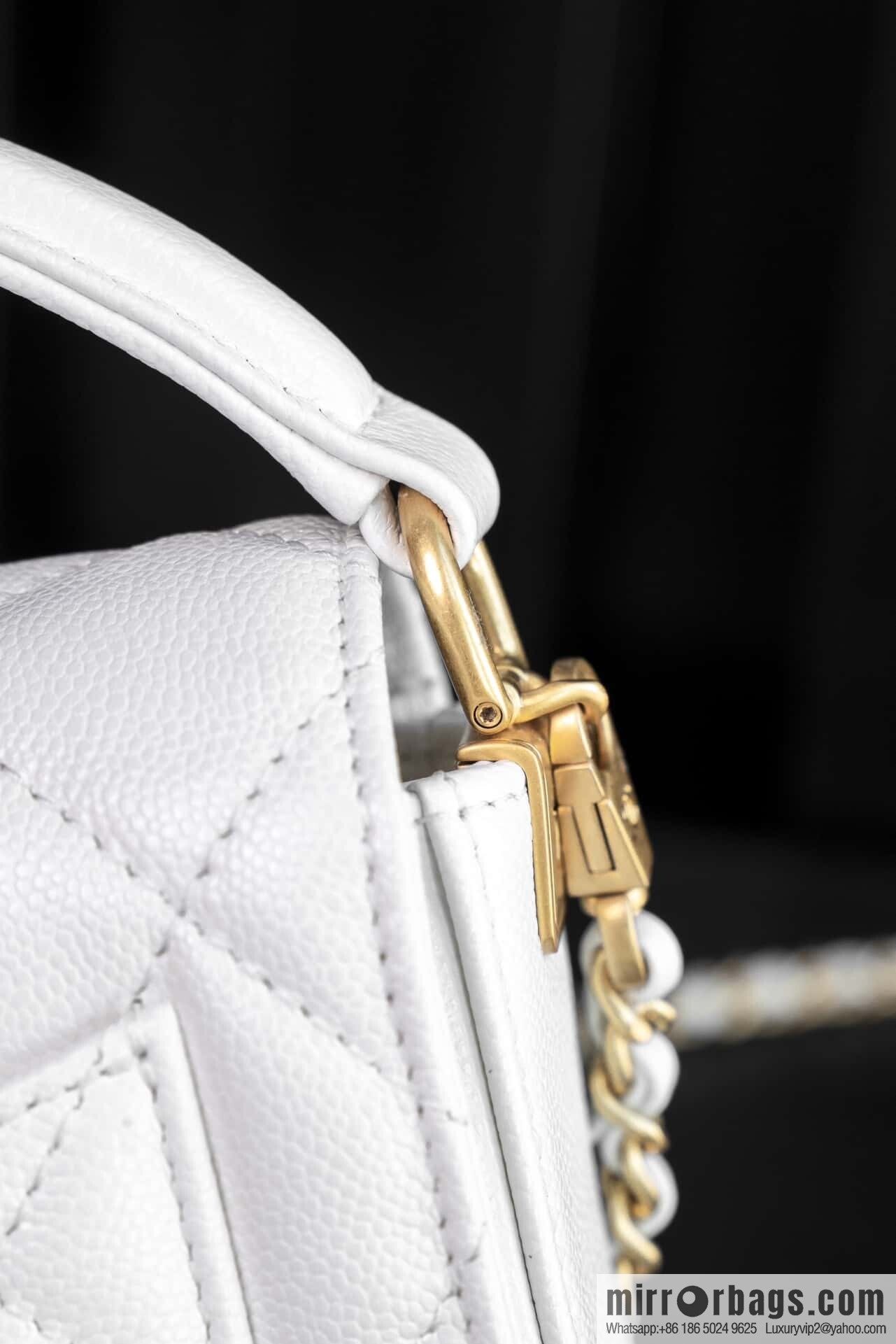 ๐๐ก๐๐ง๐๐ฅ ๐ฎ๐ฐ๐ CF Handle Cover Bag, White Mini ๐ก AS5164