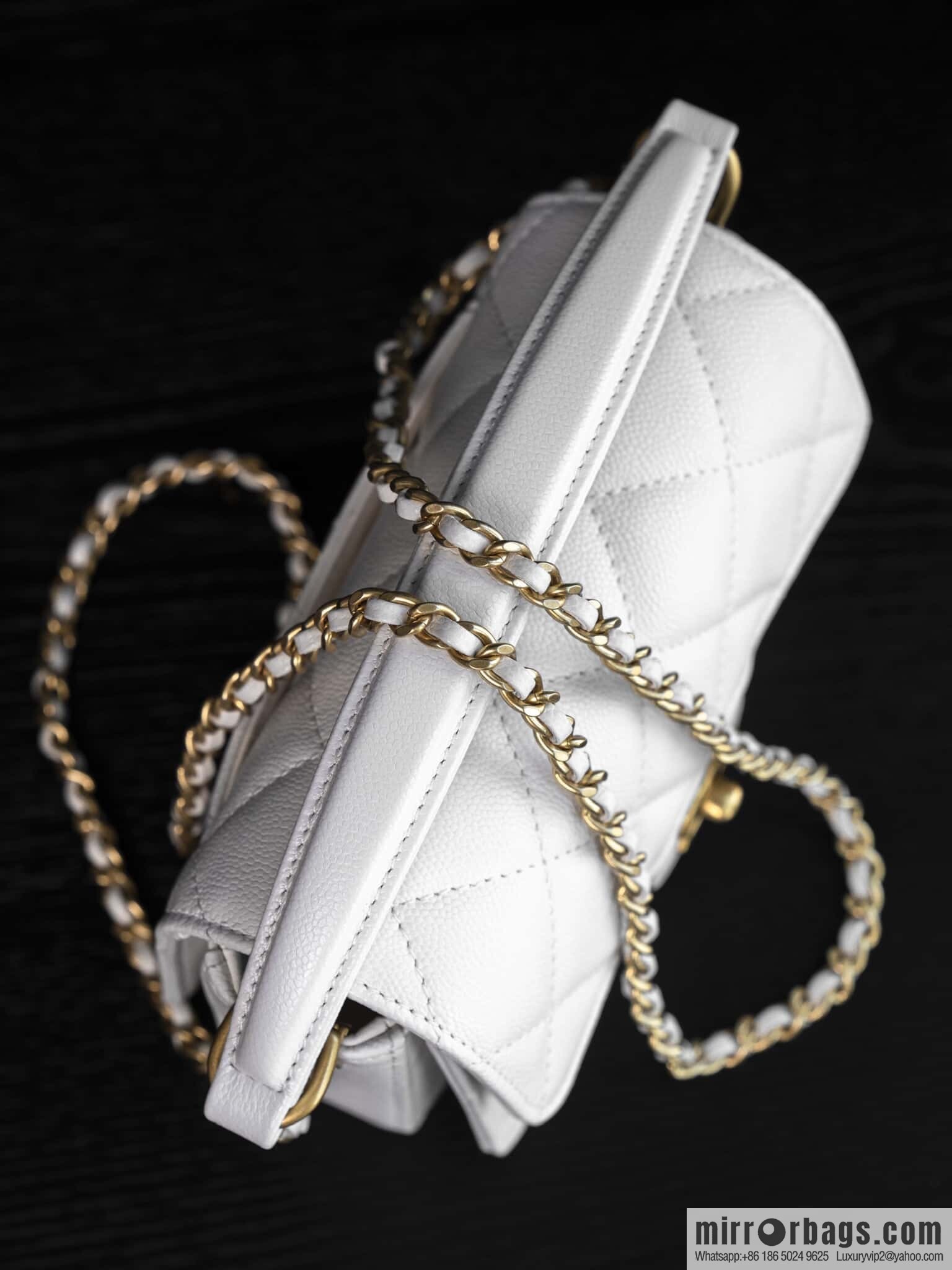 ๐๐ก๐๐ง๐๐ฅ ๐ฎ๐ฐ๐ CF Handle Cover Bag, White Mini ๐ก AS5164