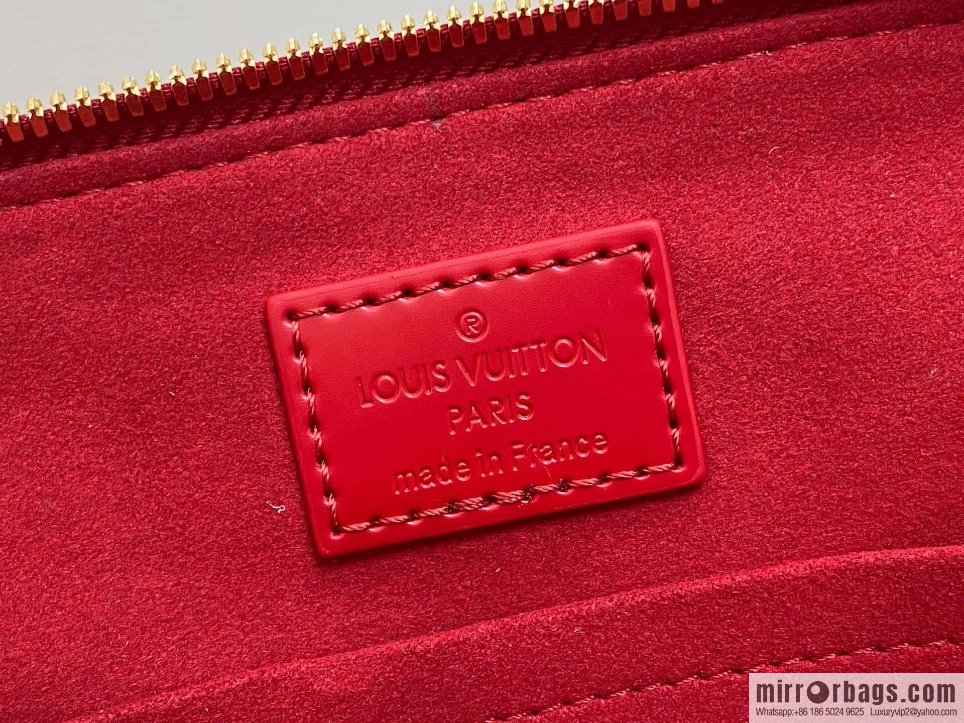 [Original order boutique] M25226 red, water ripple shell bag Sac Alma BB handbag