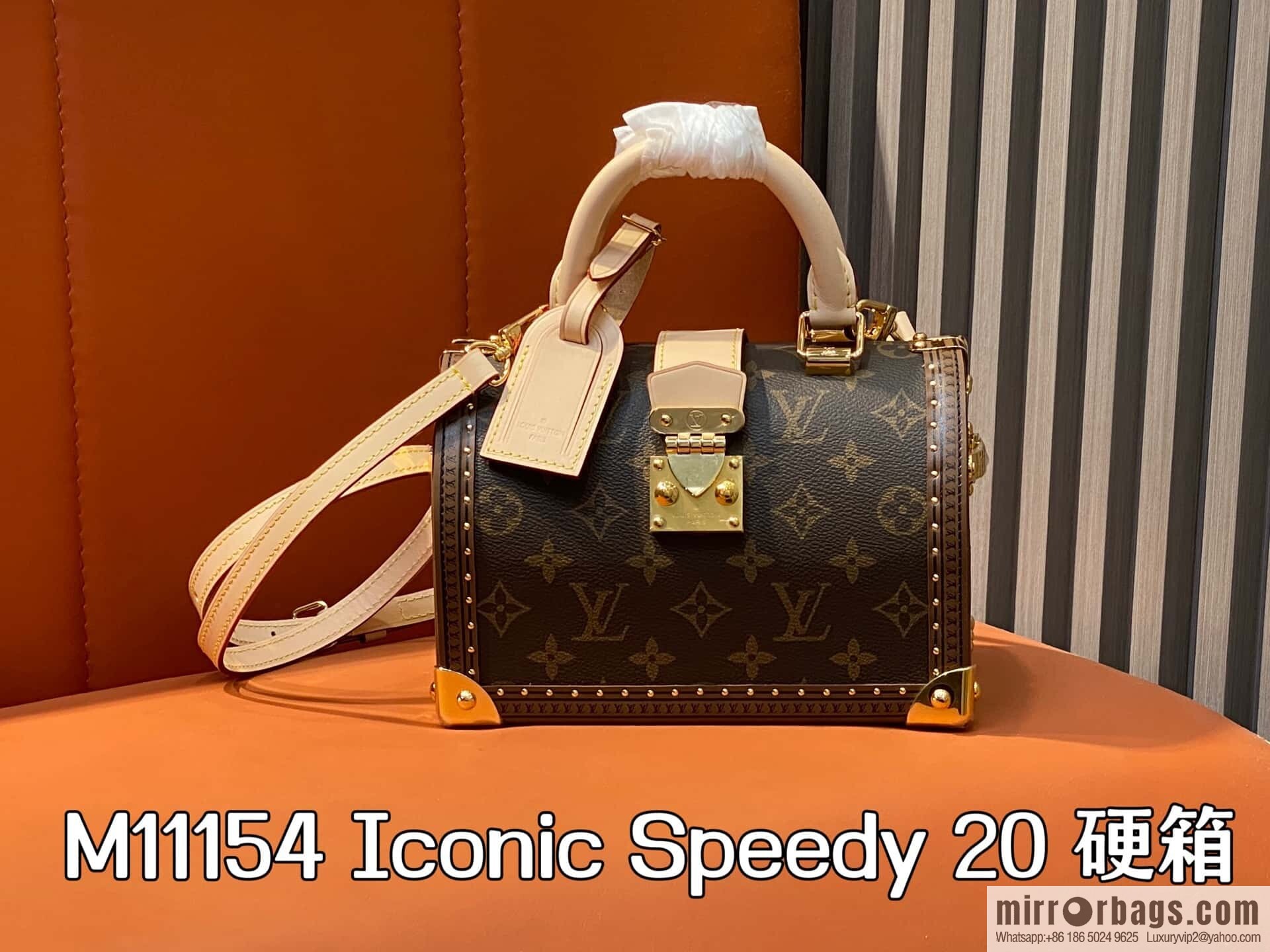 [Original order boutique] M11154 presbyopia, box hard box, this Iconic Speedy 20 handbag.