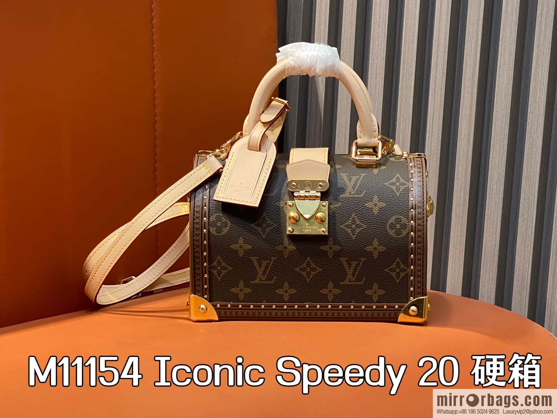 [Original order boutique] M11154 presbyopia, box hard box, this Iconic Speedy 20 handbag.