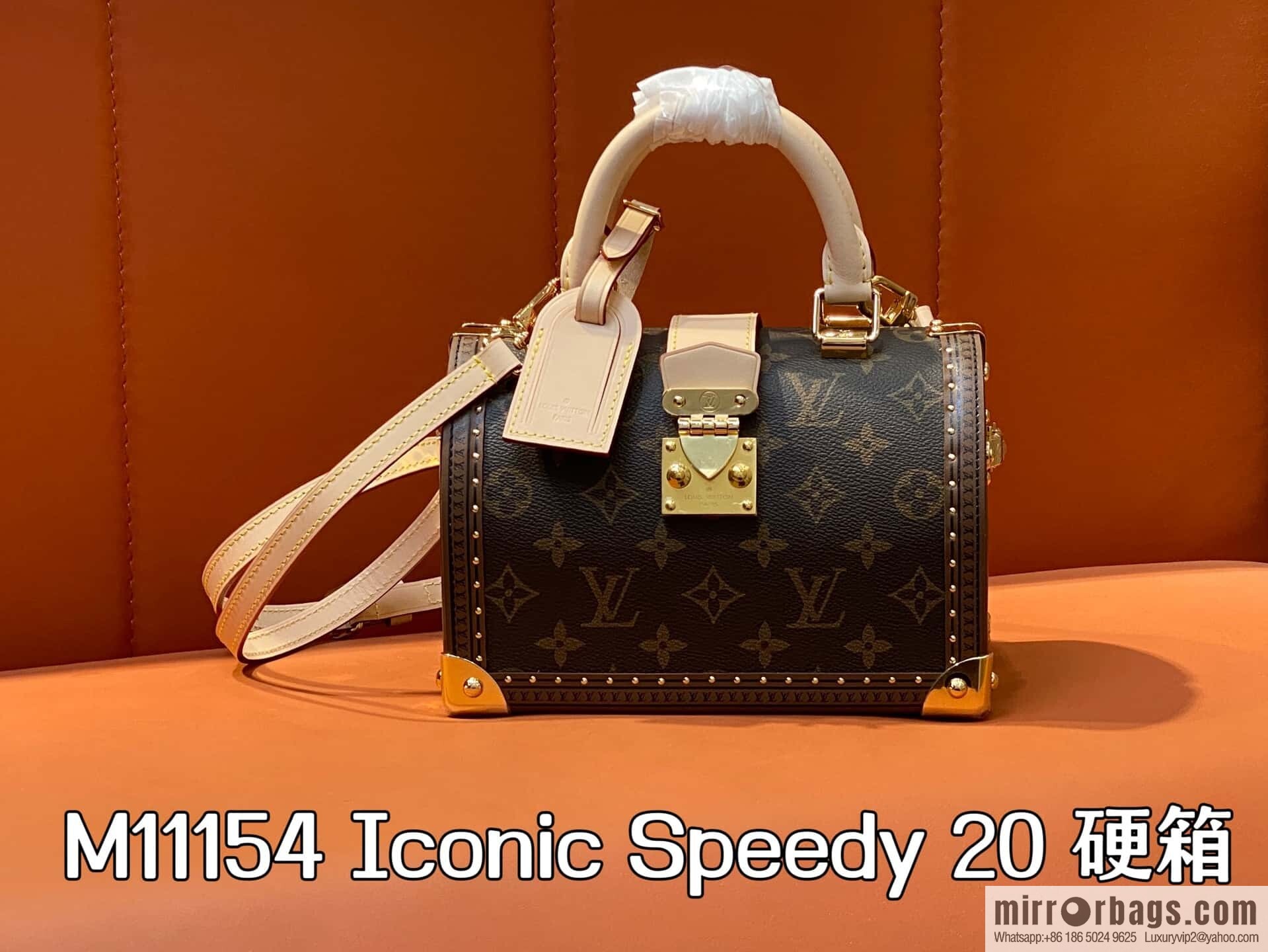 [Original order boutique] M11154 presbyopia, box hard box, this Iconic Speedy 20 handbag.